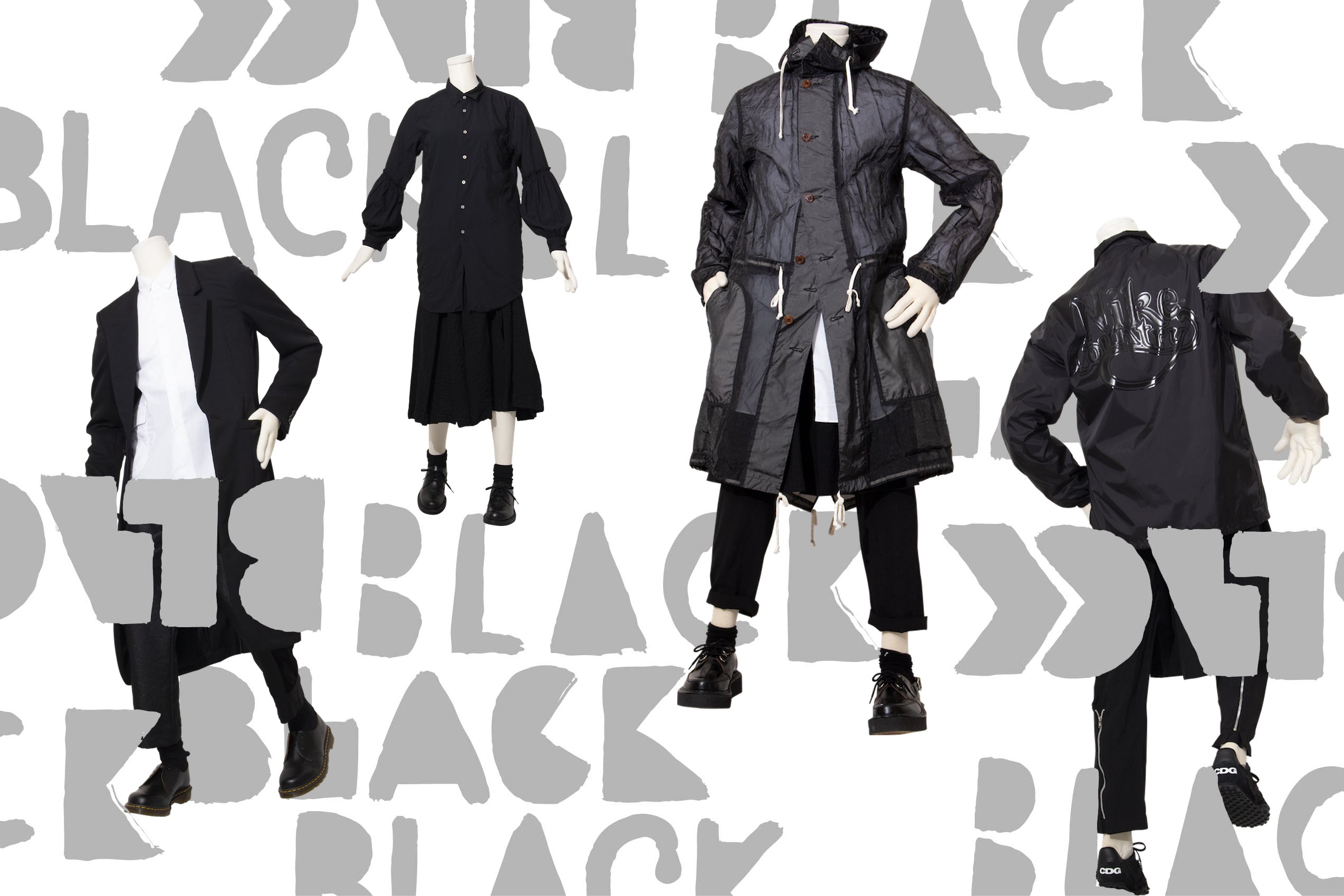 black comme des garçon