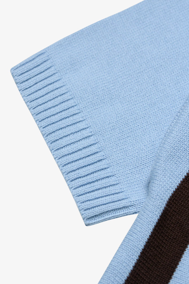 Junior Zip Knitted Polo- Selectshop FRAME