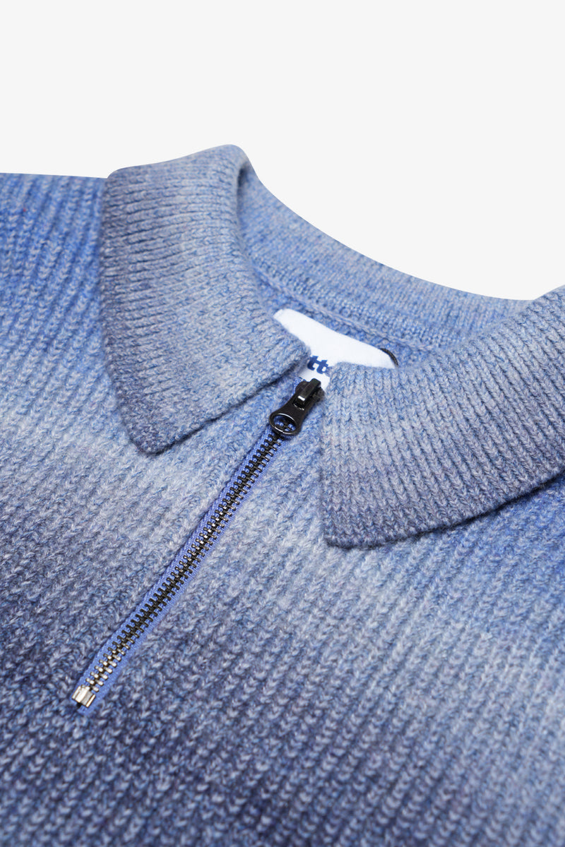 Beams 1/4 Zip Knit Polo- Selectshop FRAME