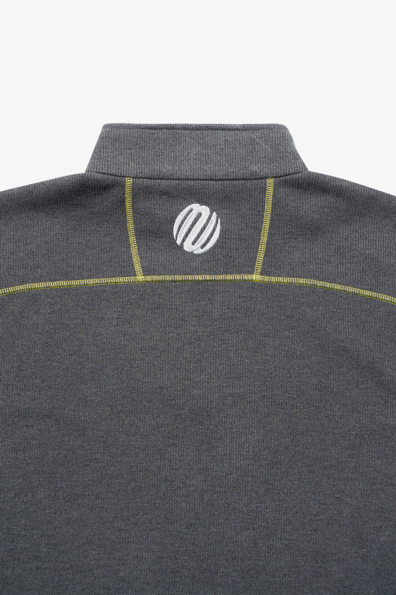 Contrast Stitch 1/4 Zip Pullover- Selectshop FRAME