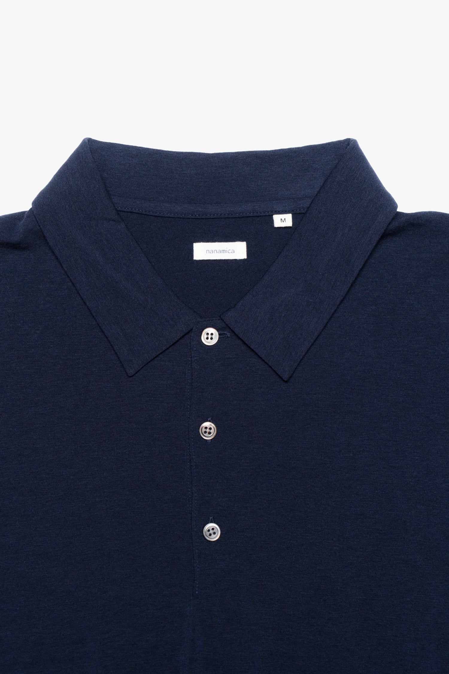 Wool Jersey L/S Polo- Selectshop FRAME