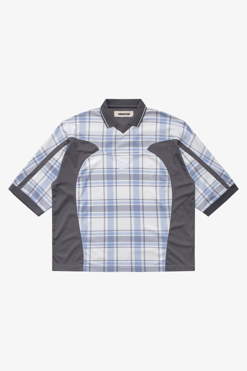 Paneled 3/4 Sleeve Polo- Selectshop FRAME