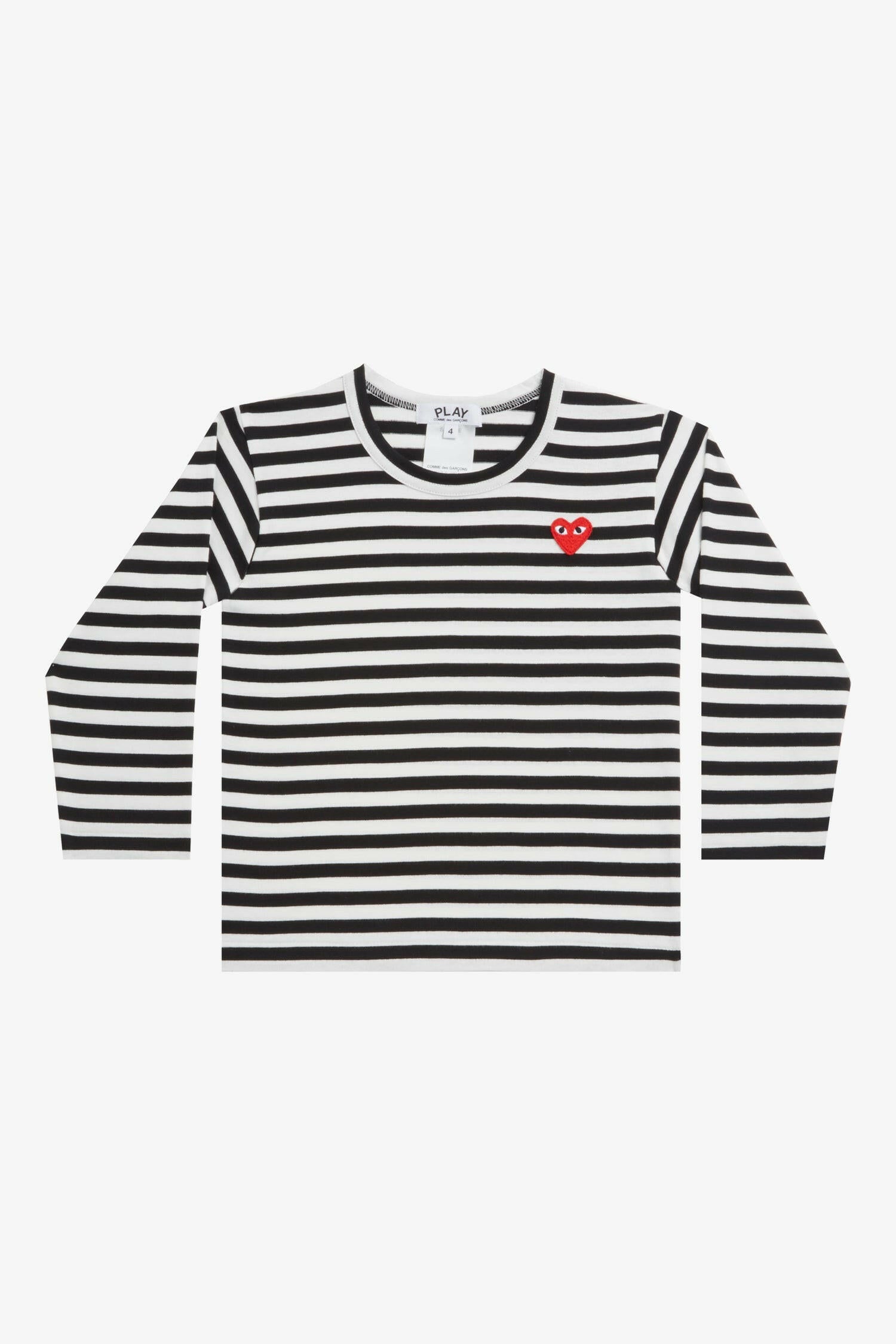 Selectshop FRAME - COMME DES GARCONS PLAY Black Stripes Longsleeve Kids Dubai
