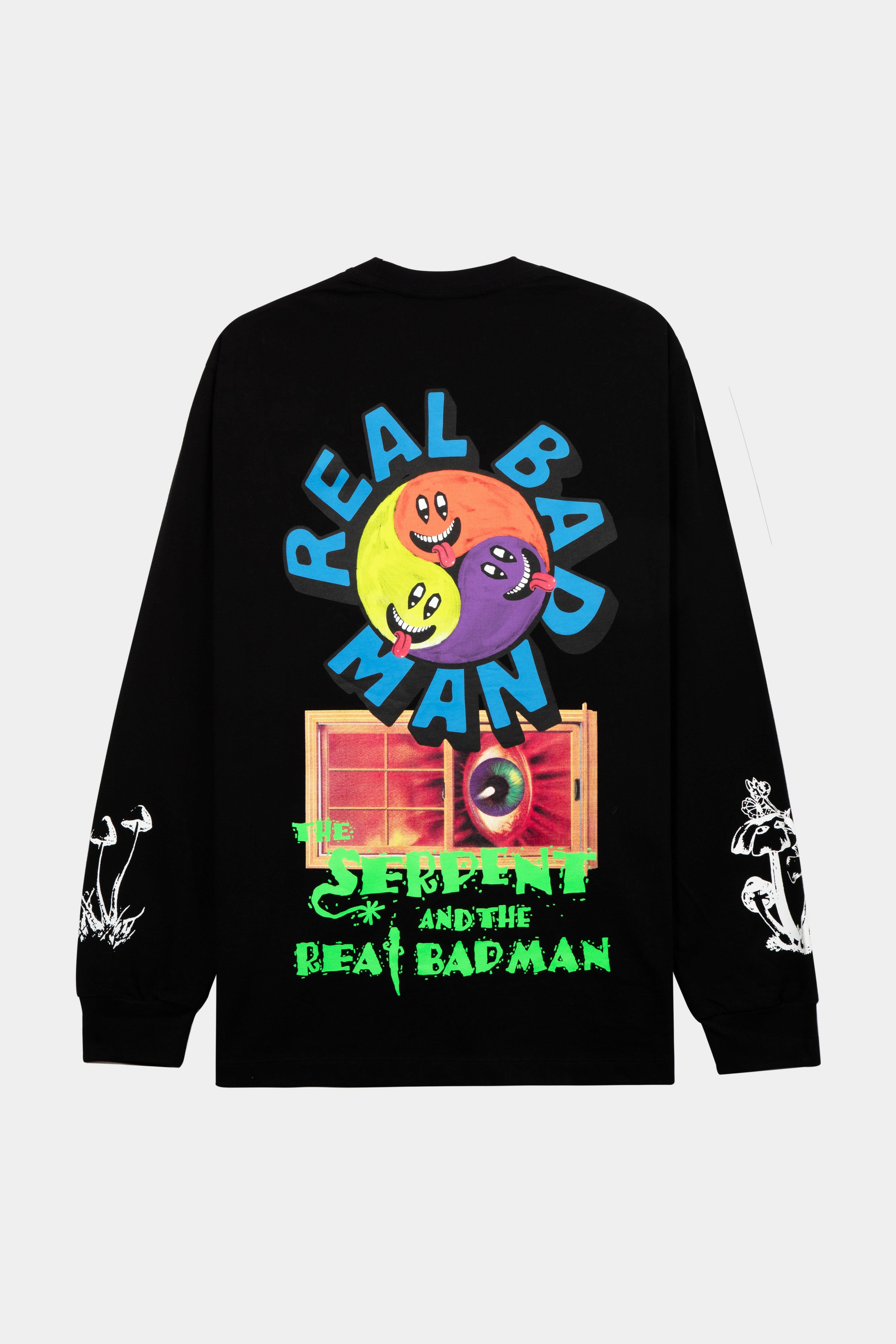 Selectshop FRAME - REAL BAD MAN Hallucinogenic Wiz LS Tee T-Shirts Concept Store Dubai