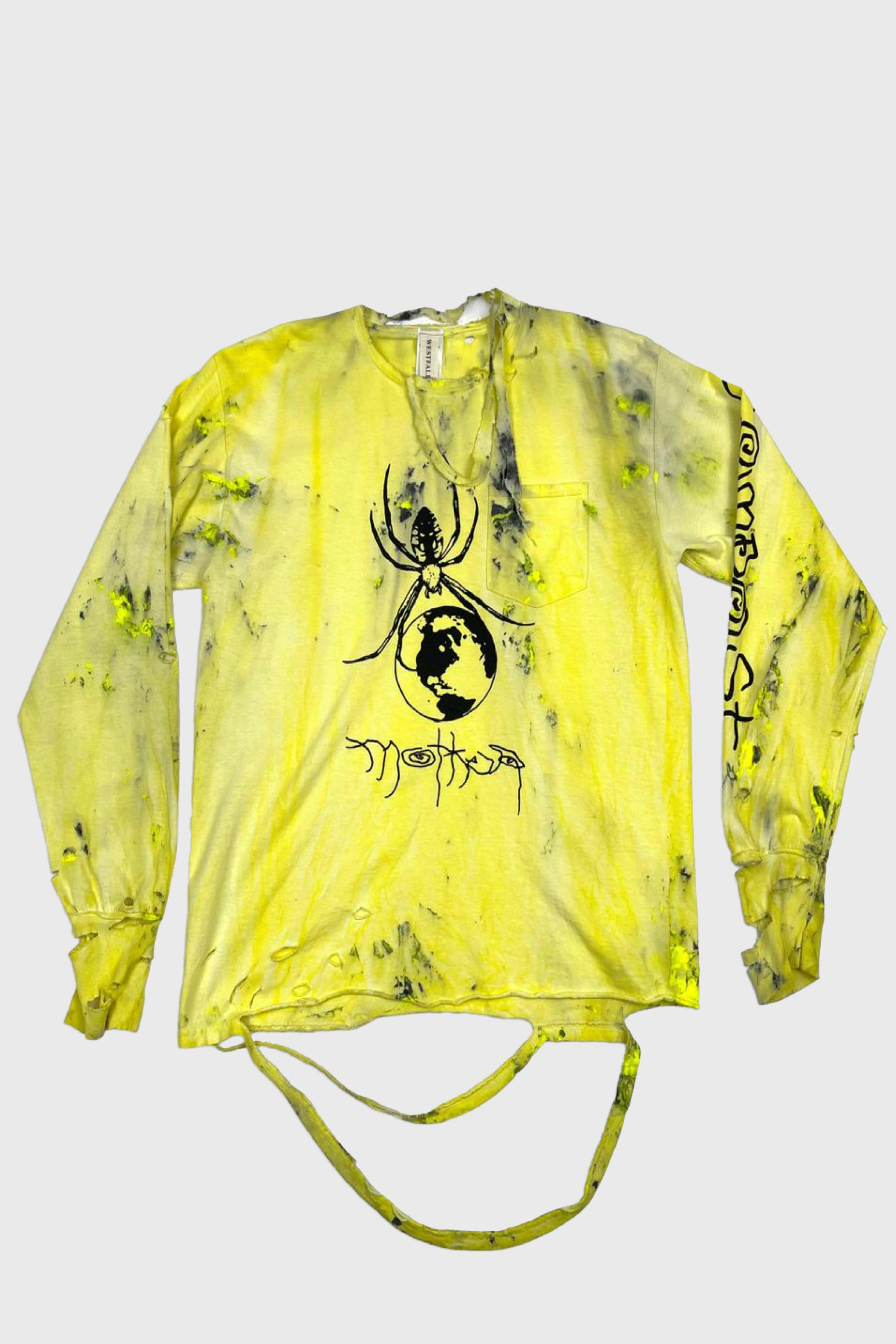 Selectshop FRAME - WESTFALL Mother Long Sleeve Destroyed Tee T-Shirts Concept Store Dubai