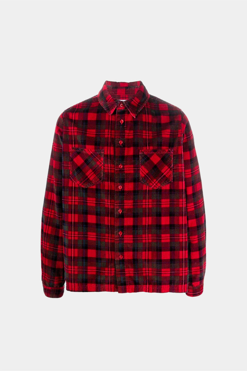 Selectshop FRAME - ERL Plaid Corduroy Shirt Shirts Concept Store Dubai