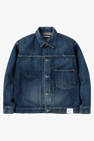 Washed Denim Type -1 Jacket