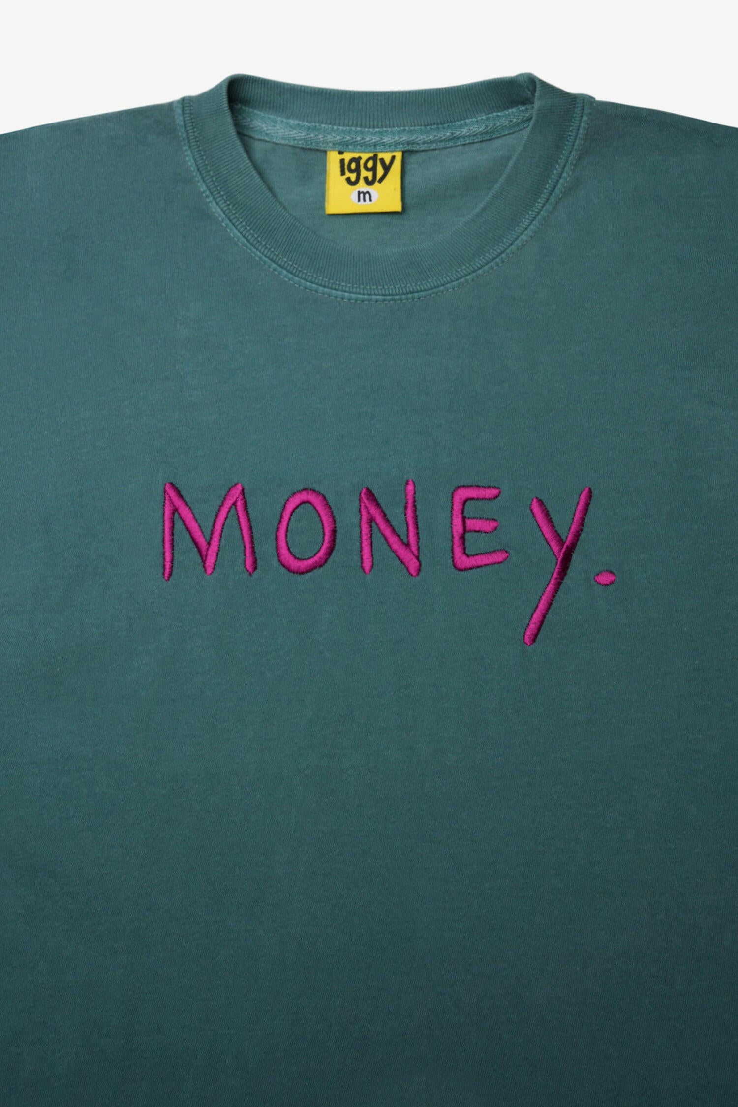 Embroidered Money Tee-FRAME