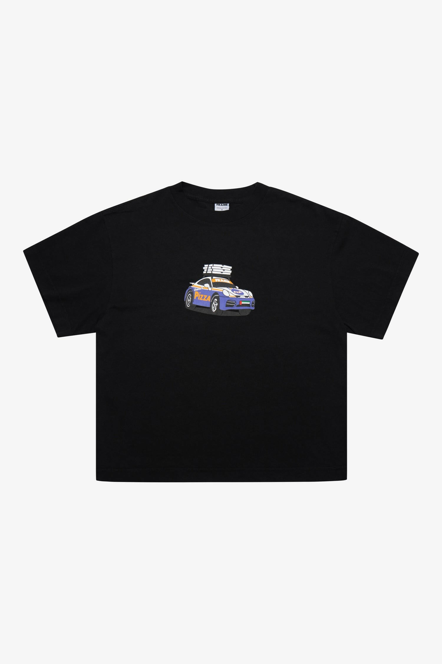 Scarr's x Frame Logo Tee. (BLACK)- Selectshop FRAME