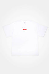 Red English Logo Tee-FRAME