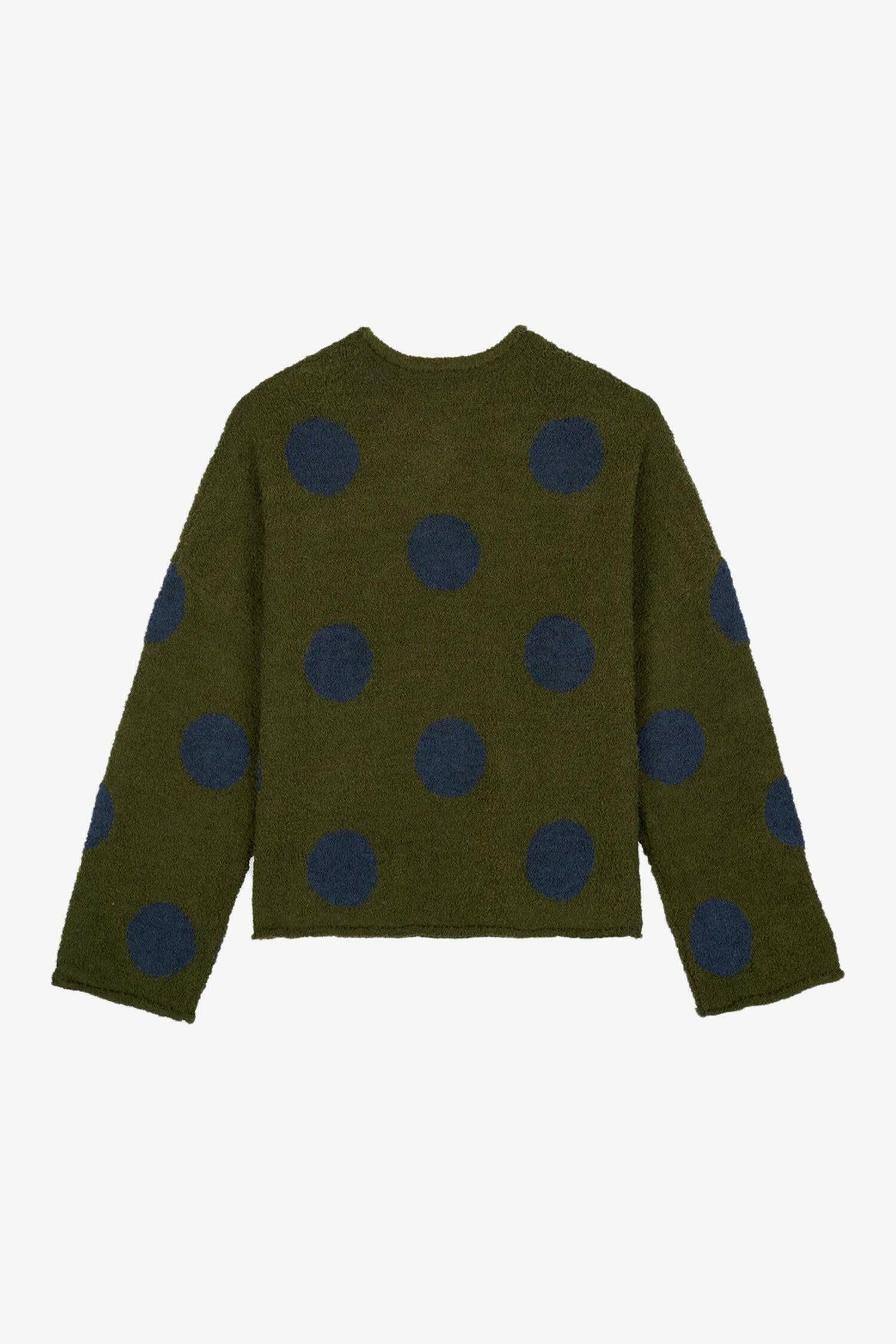 Teddy Fur Dot Knit Sweater- Selectshop FRAME