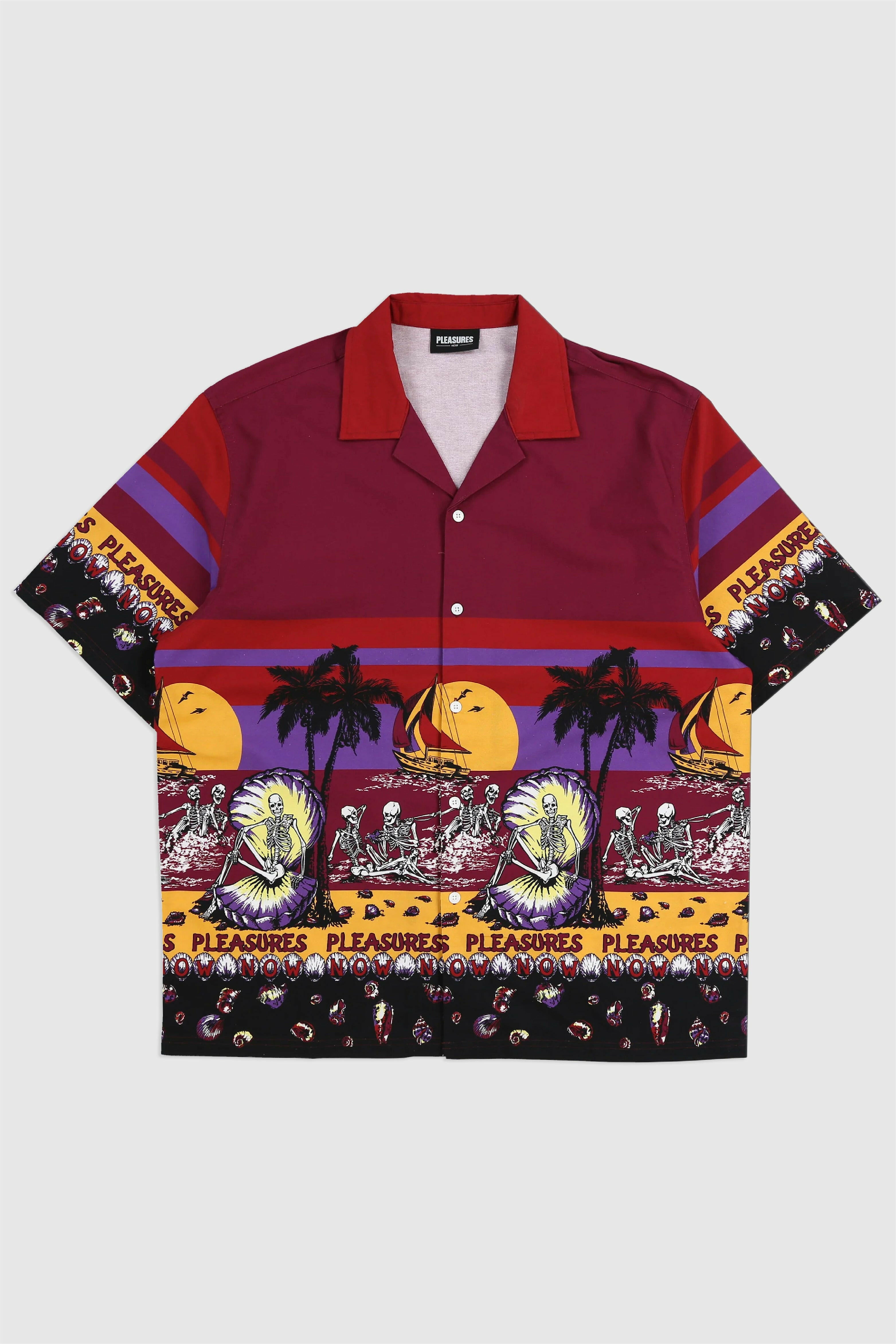 Selectshop FRAME - PLEASURES Beach Button Down Shirt Shirts Concept Store Dubai