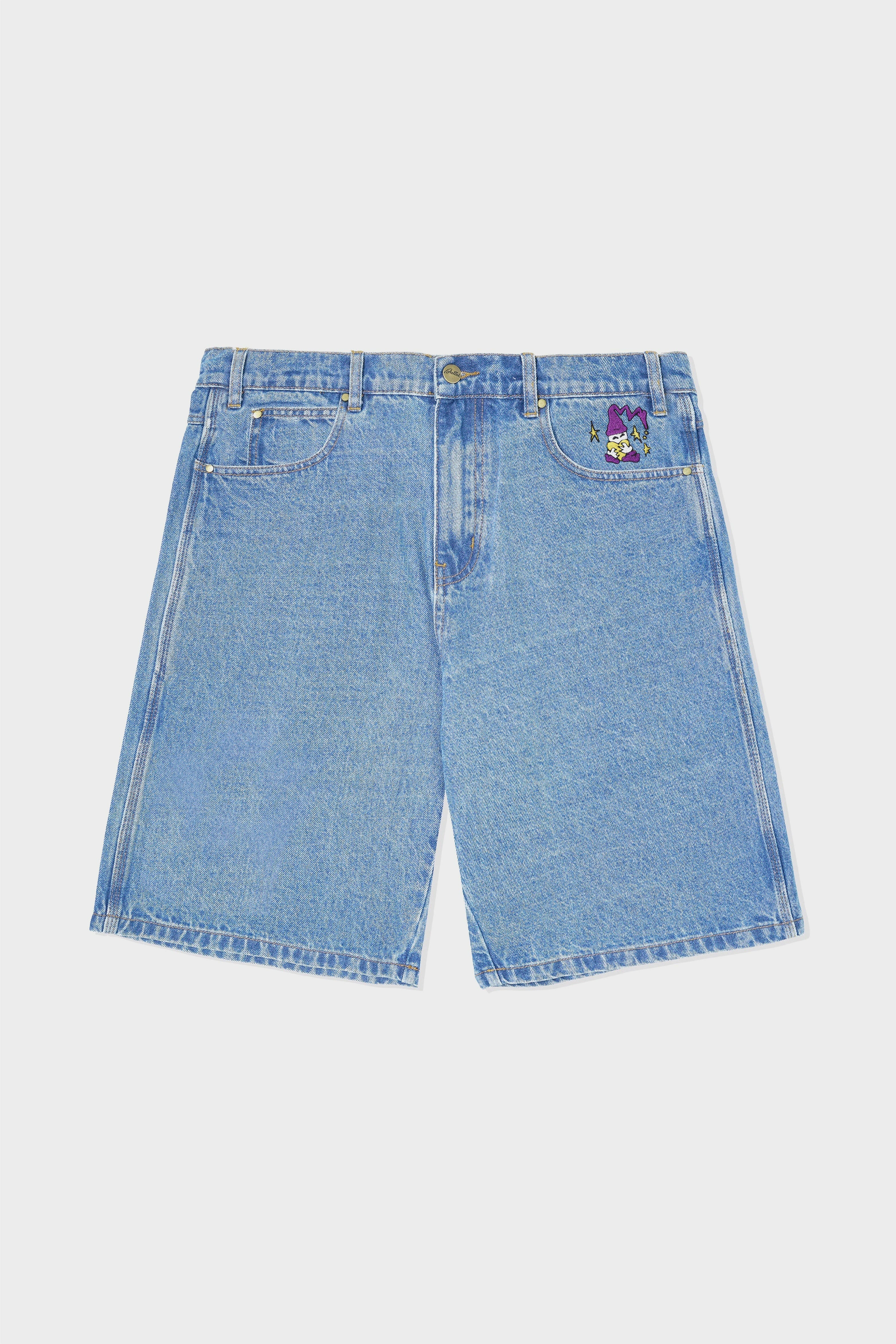 Selectshop FRAME - BUTTER GOODS Wizard Denim Shorts Bottoms Concept Store Dubai