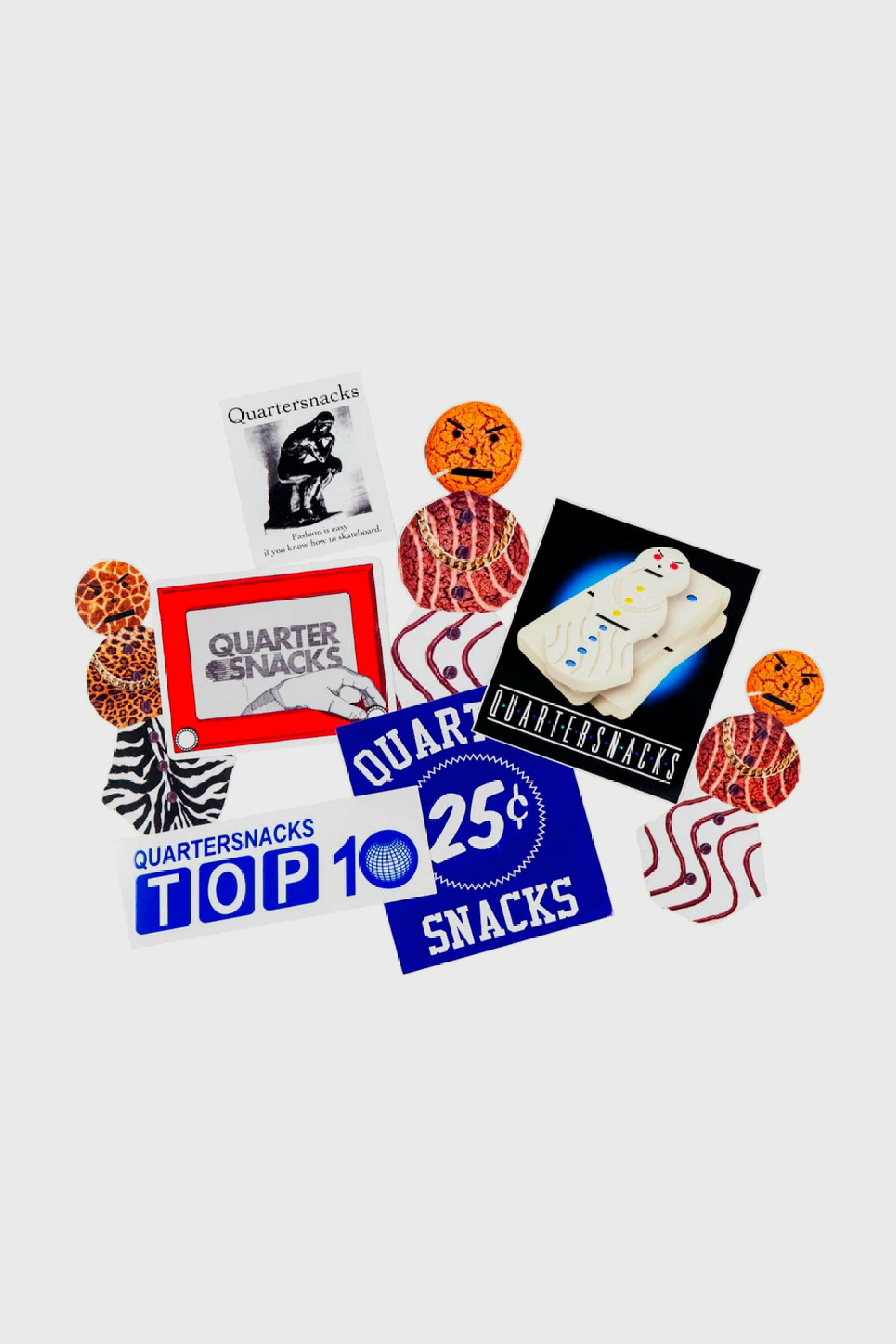 Selectshop FRAME - QUARTER SNACKS باقة ملصقات متنوعة من جميع الإكسسوارات دبي