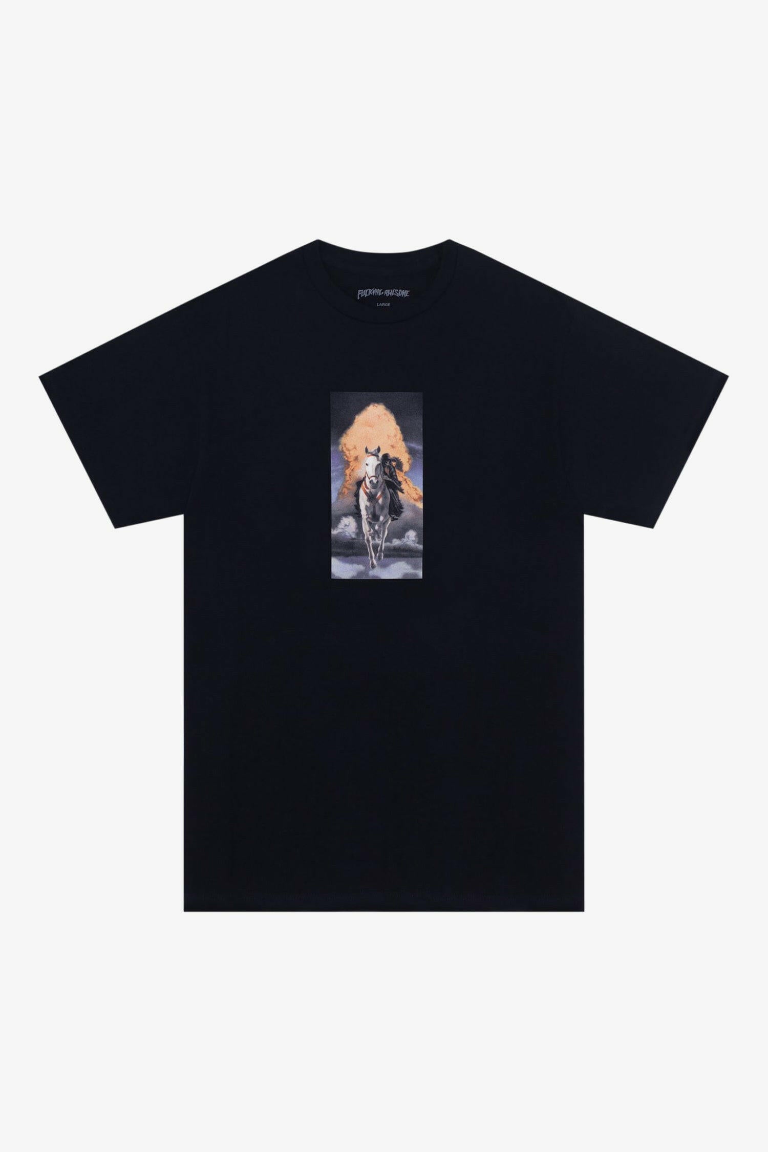Selectshop FRAME - تي شيرت الشيطان على ظهر FUCKING AWESOME دبي