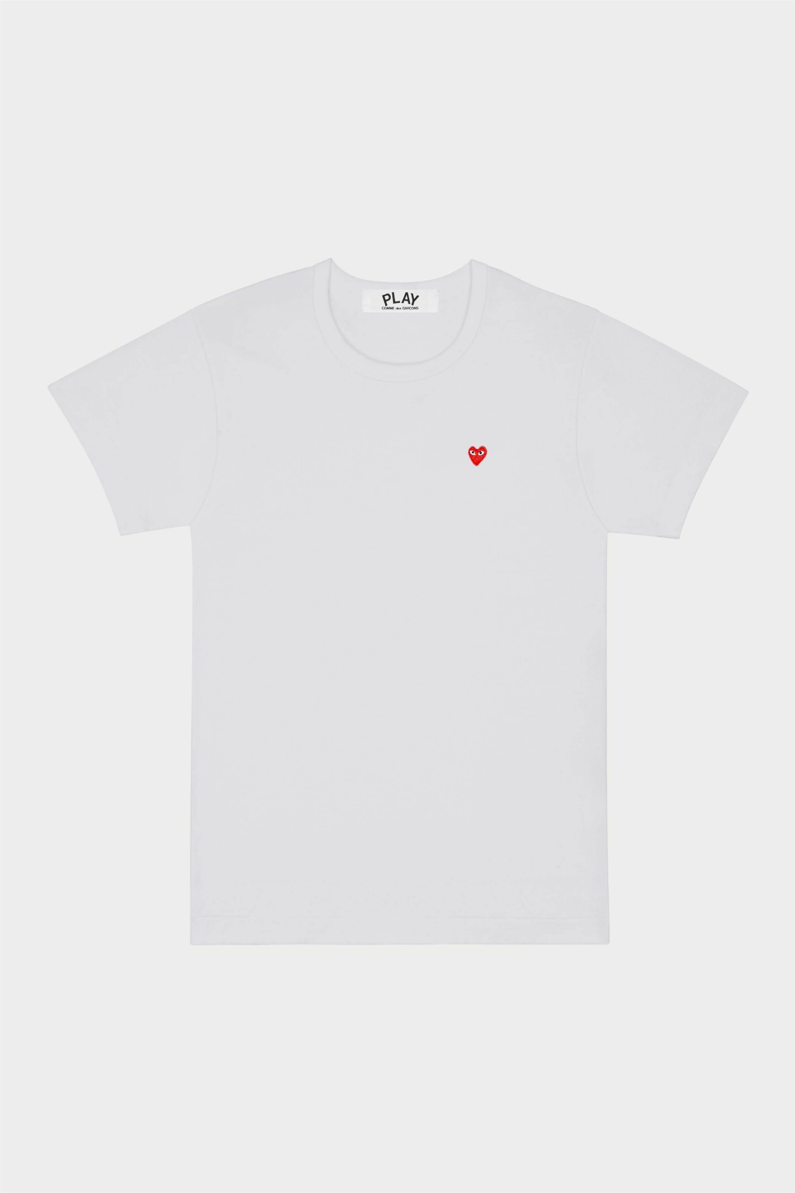 Selectshop FRAME - COMME DES GARCONS PLAY Small Red Heart T-Shirt T-Shirts Dubai