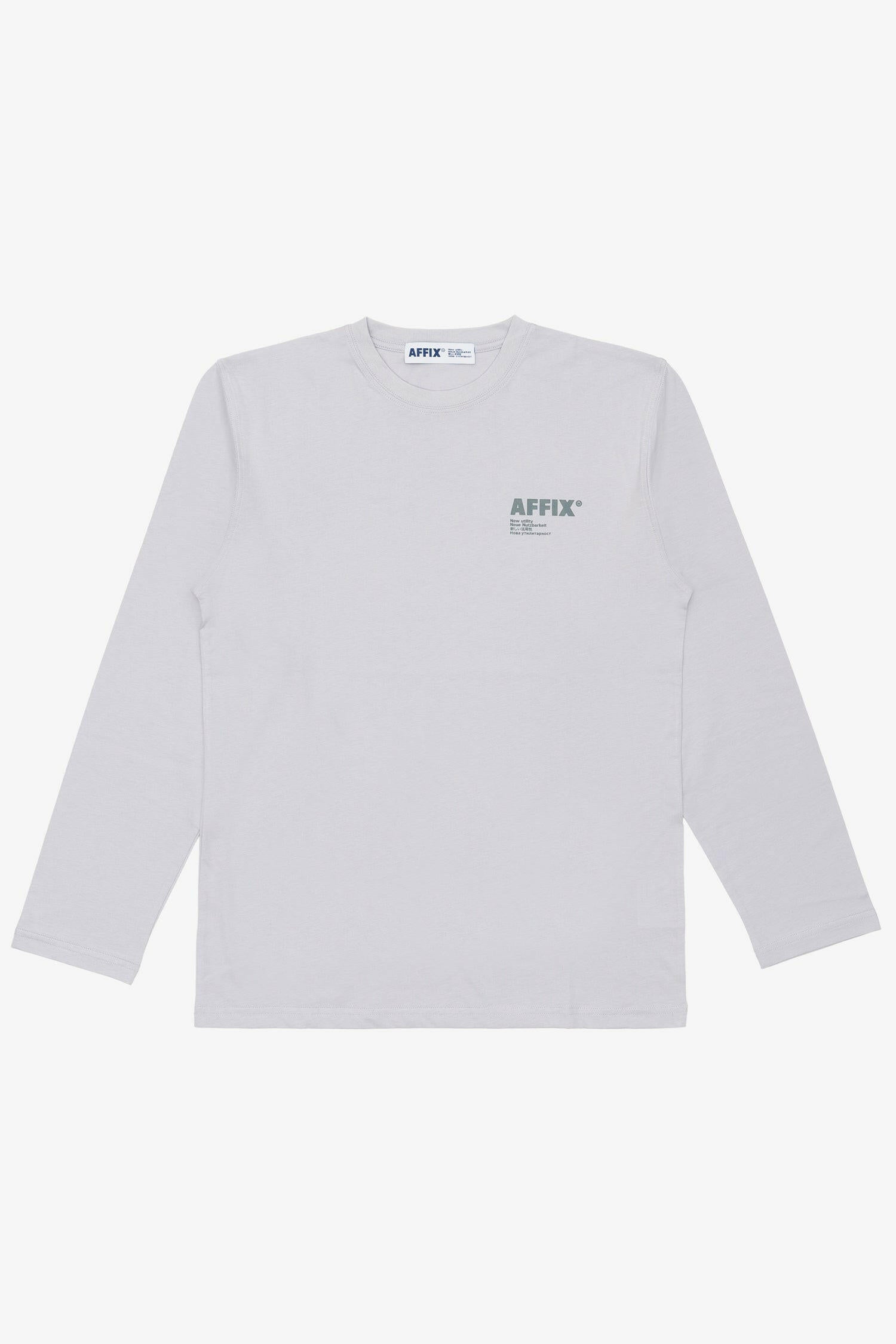 Selectshop FRAME - AFFIX Basic Logo Longsleeve T-Shirt Dubai