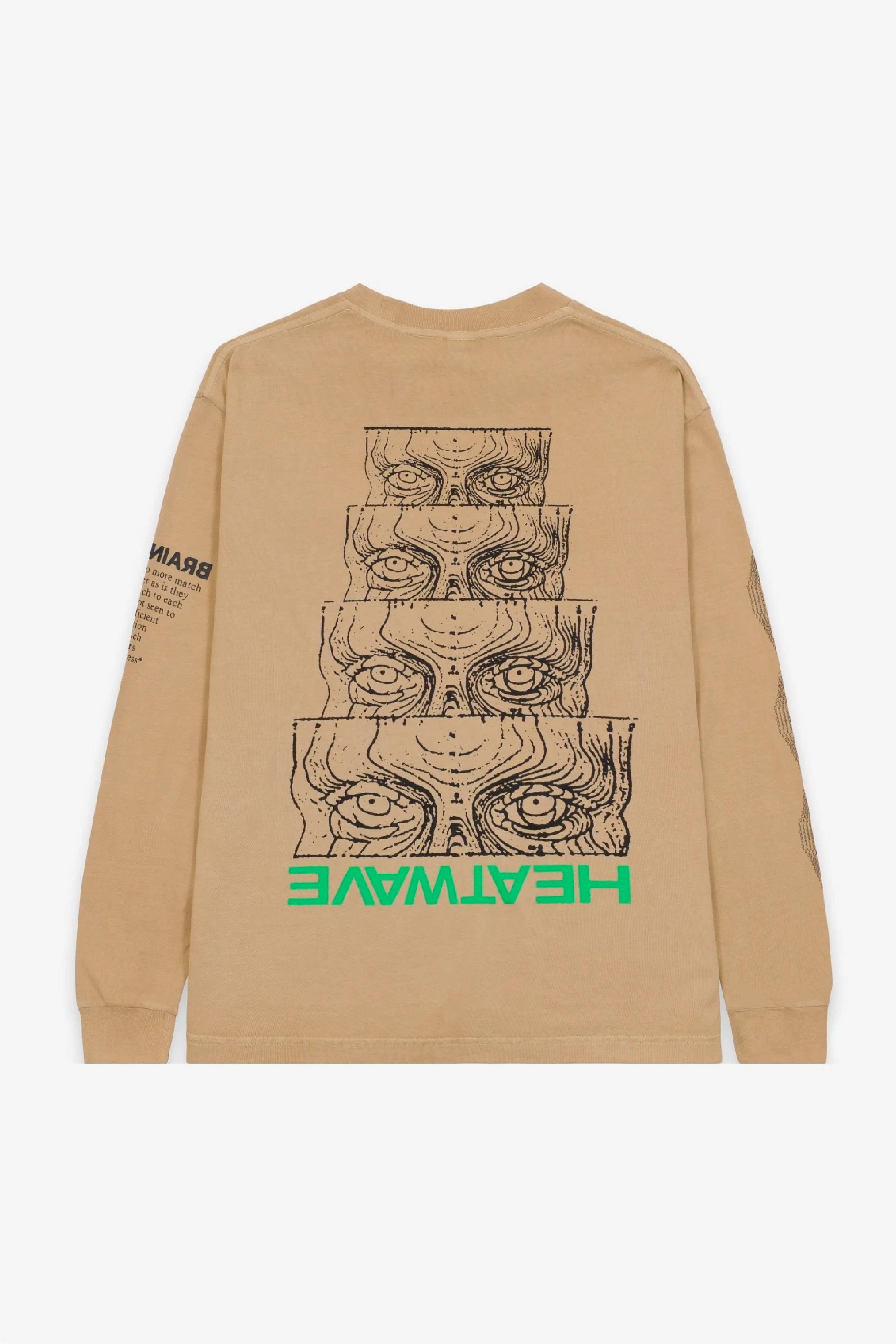 Selectshop FRAME - BRAIN DEAD Heatwave Long Sleeve T-Shirts Dubai