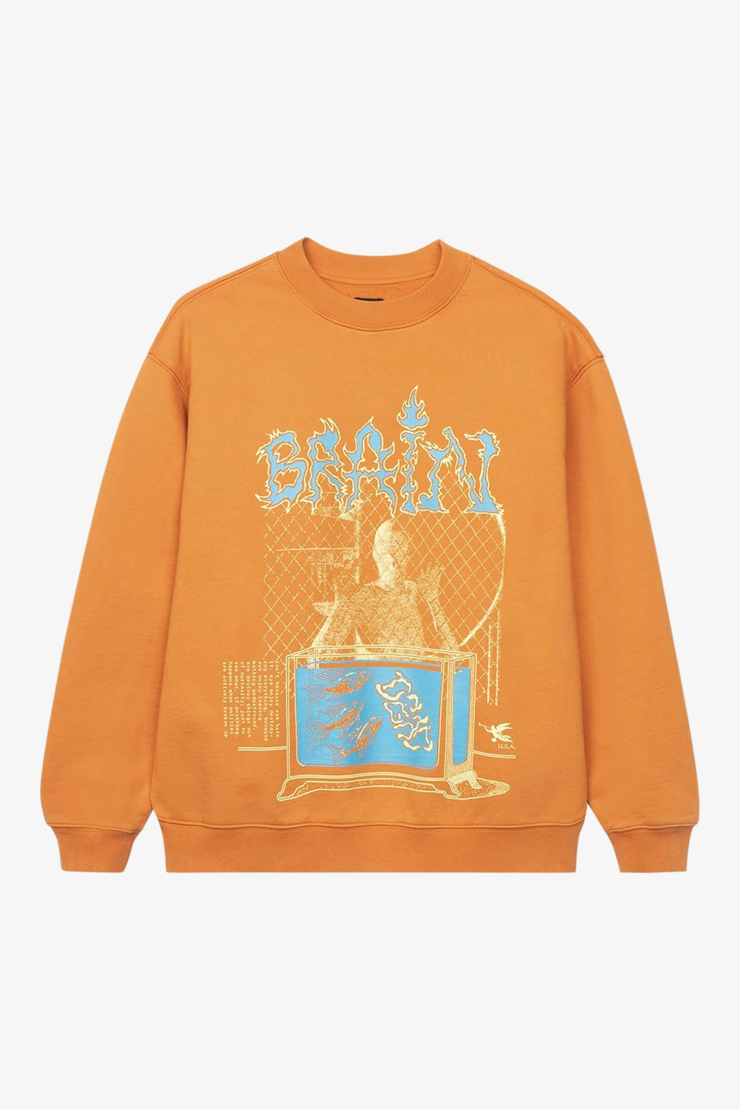 Selectshop FRAME - BRAIN DEAD Fish Tank Crewneck Sweatshirts Dubai