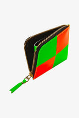 Selectshop FRAME - COMME DES GARCONS WALLETS Fluo Square Wallet (SA3100FS) Accessories Dubai