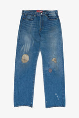 Selectshop FRAME - JUNYA WATANABE MAN Levi's 501 1937 Model Customized Denim Pants Bottoms Dubai