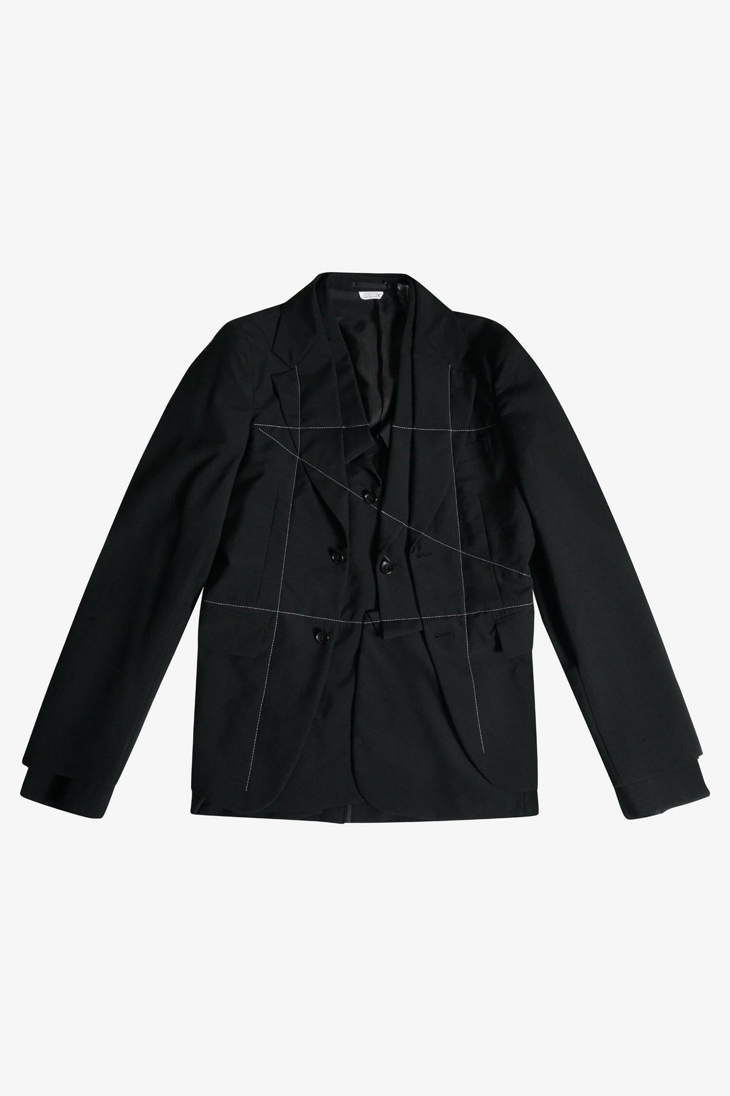 Selectshop FRAME - COMME DES GARÇONS HOMME PLUS Deconstructed Blazer Outerwear Dubai