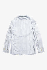 Selectshop FRAME - COMME DES GARÇONS SHIRT Pinstripe Blocking Blazer Outerwear Dubai