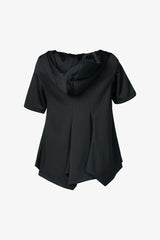 Selectshop FRAME - COMME DES GARÇONS Pleated Hooded T-shirt T-Shirts Dubai