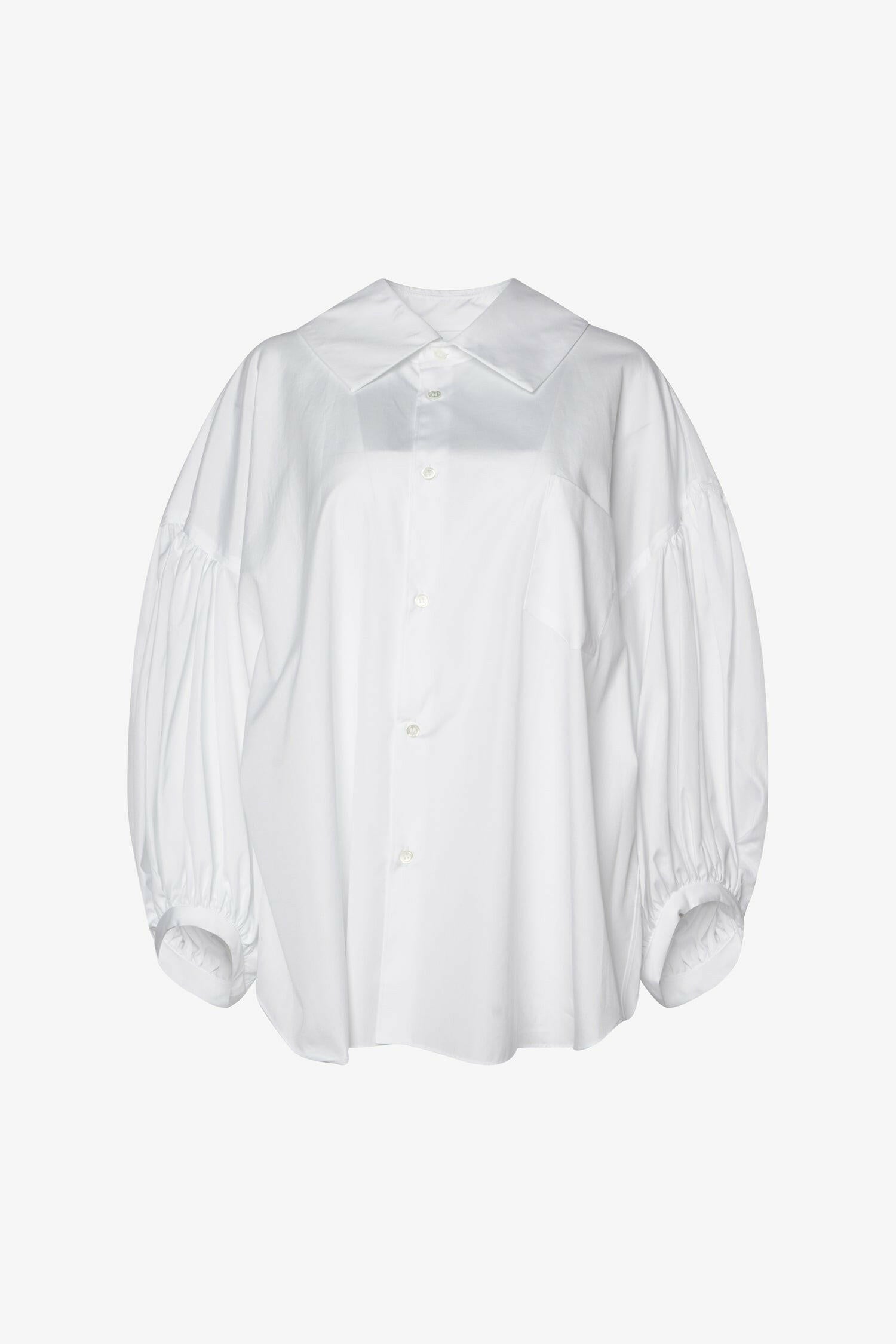 Selectshop FRAME - COMME DES GARÇONS GIRL Puff-Sleeves Shirt Shirts Dubai