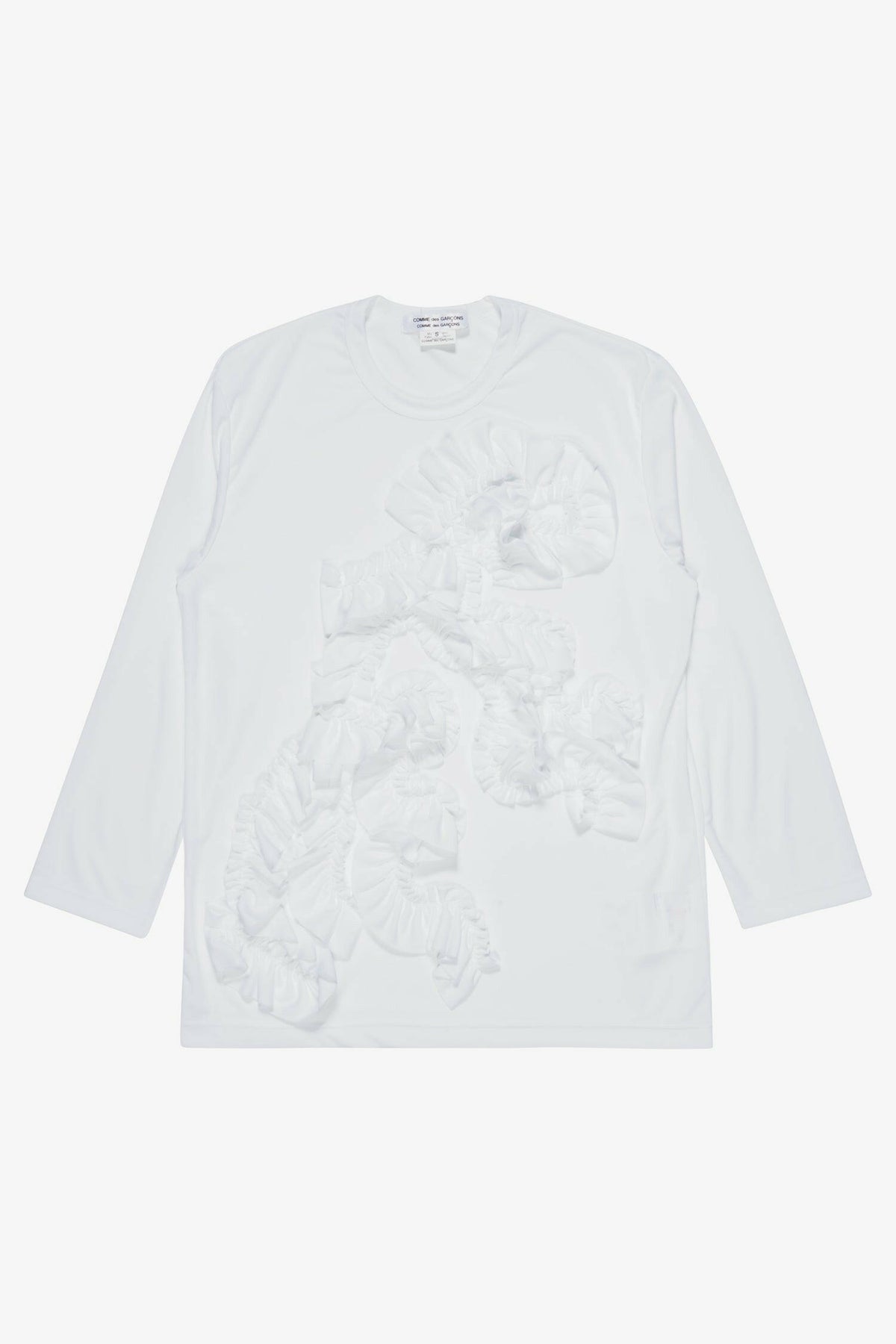 Selectshop FRAME - COMME DES GARÇONS COMME DES GARÇONS Ruffled Longsleeve T-Shirt Dubai