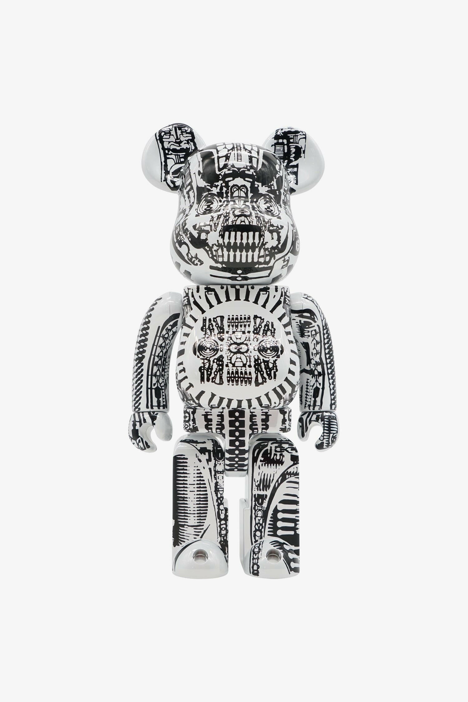 Selectshop FRAME - MEDICOM TOY H.R.Giger "White Chrome ver." Be@r@rbrick 1000％ مقتنيات دبي