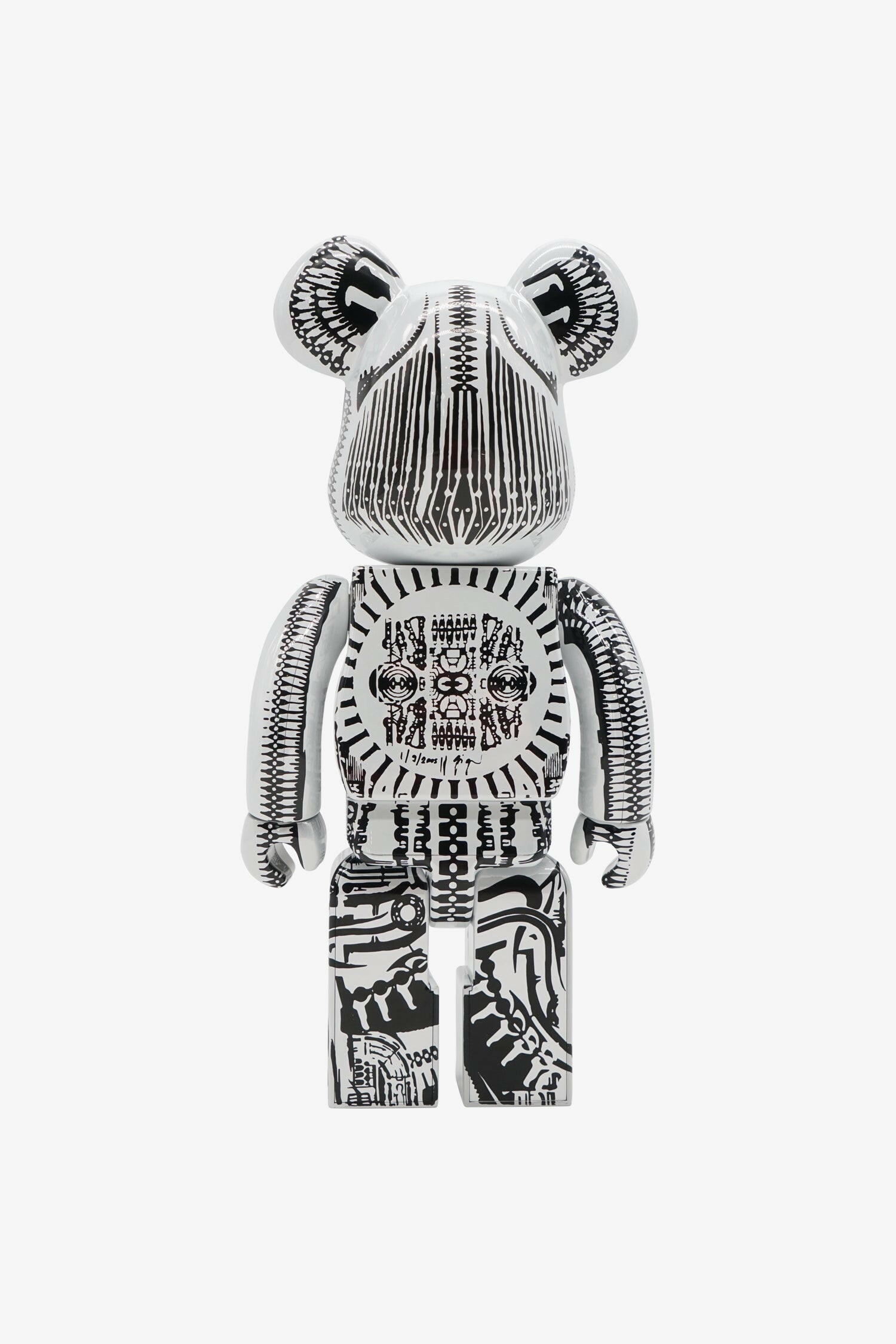 Selectshop FRAME - MEDICOM TOY H.R.Giger "White Chrome ver." Be@r@rbrick 1000％ مقتنيات دبي