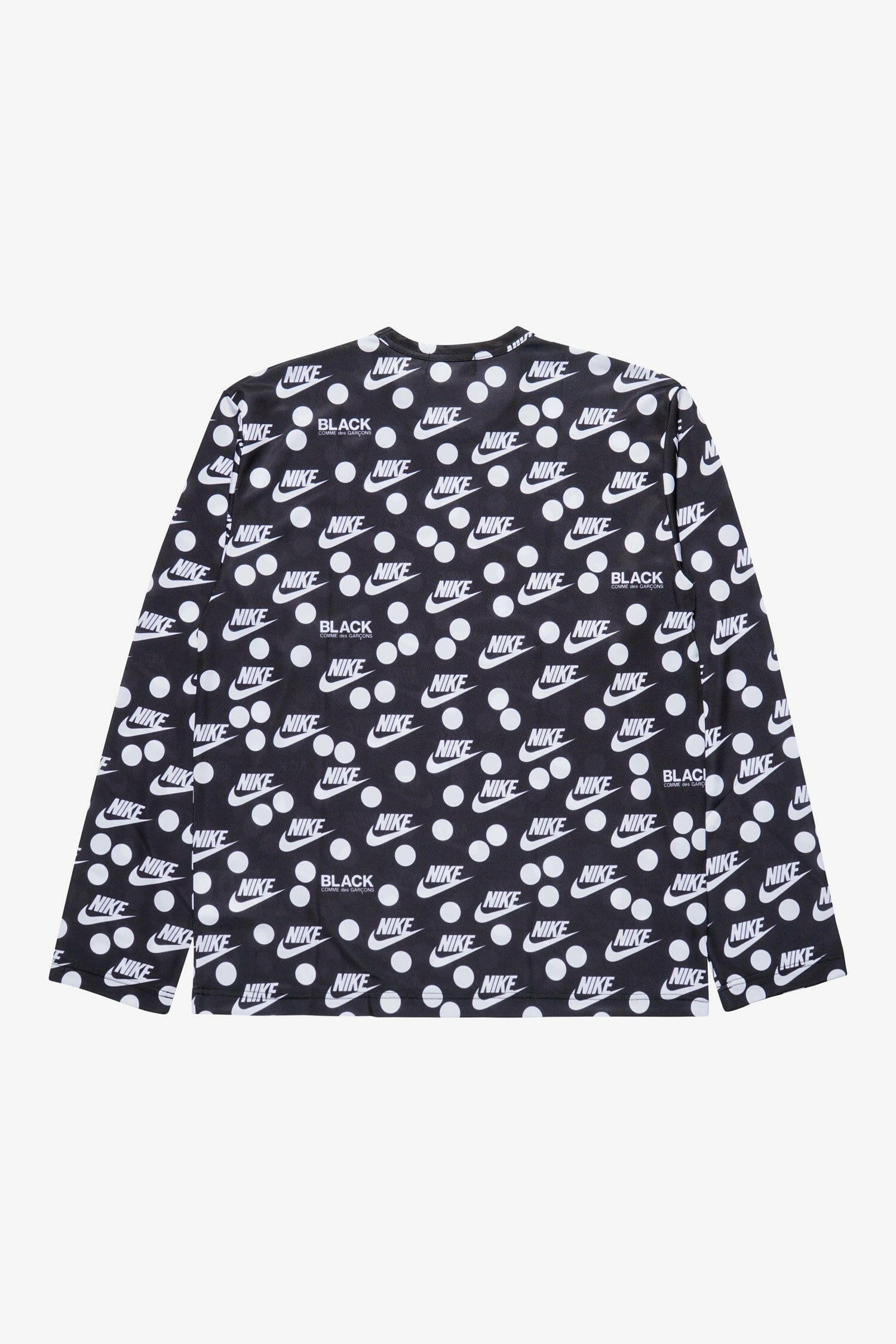 Selectshop FRAME - COMME DES GARCONS BLACK Nike Polka Dot Jersey Longsleeve T-Shirt Dubai