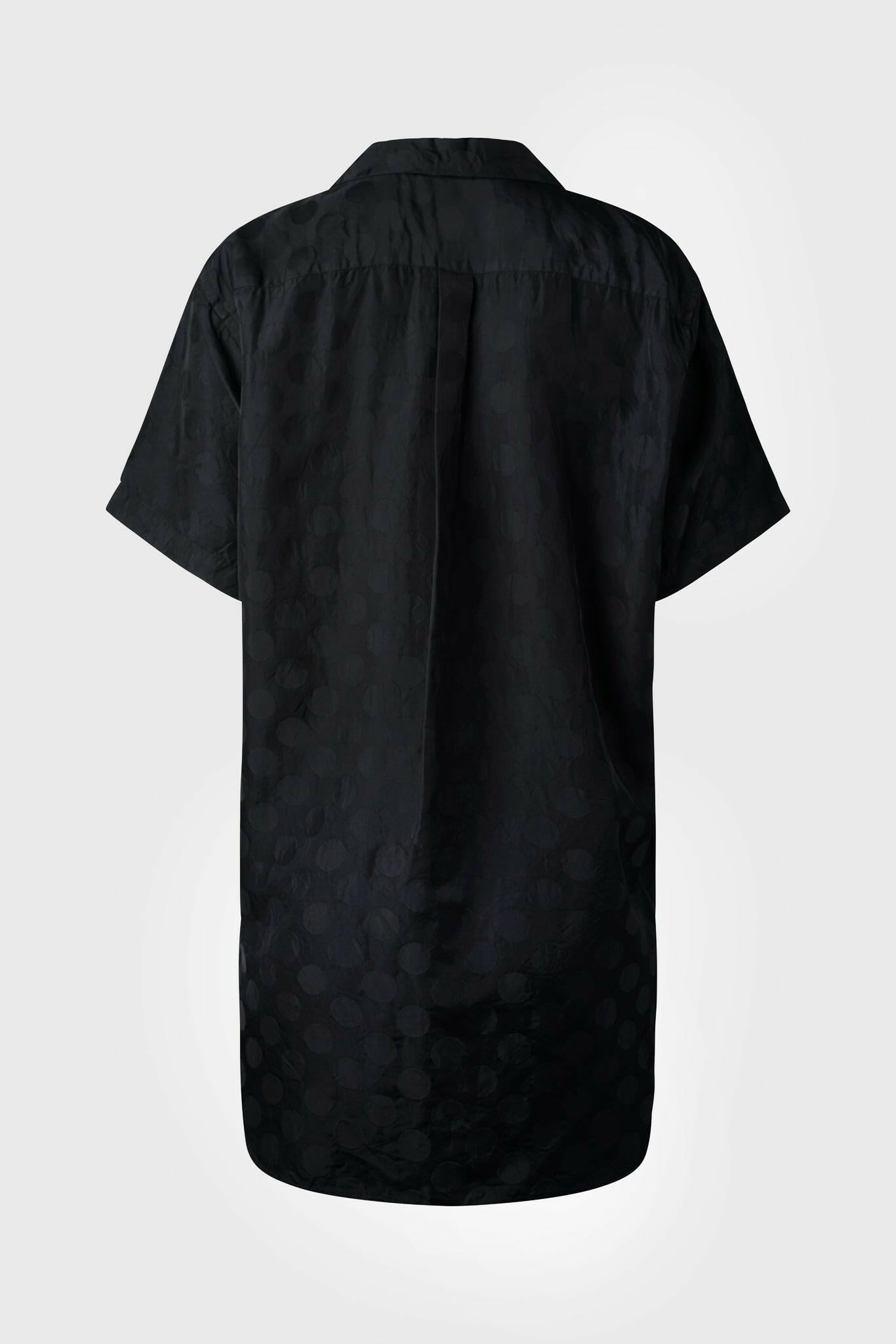 Selectshop FRAME - COMME DES GARÇONS BLACK Short Sleeve Cupro Shirt Shirts Dubai