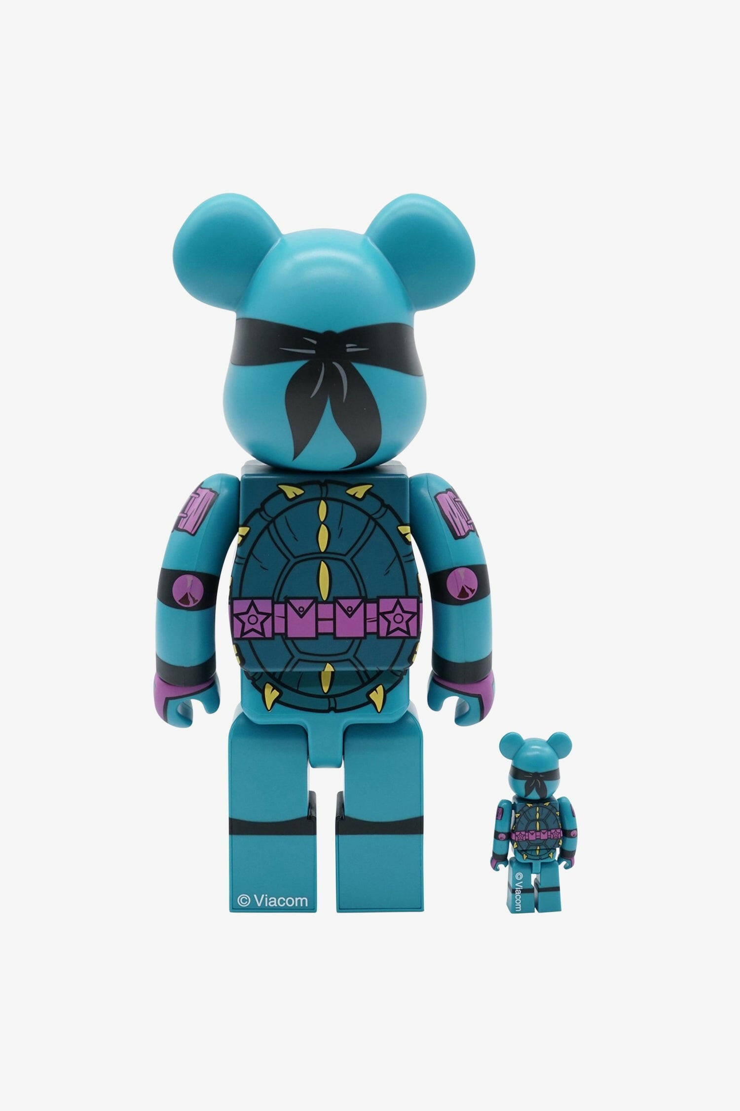 Selectshop FRAME - MEDICOM TOY TMNT "Slash" Be@rbrick 400% + 100% مقتنيات دبي