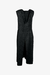 Selectshop FRAME - COMME DES GARÇONS COMME DES GARÇONS Textured Sash Dress Dresses Dubai