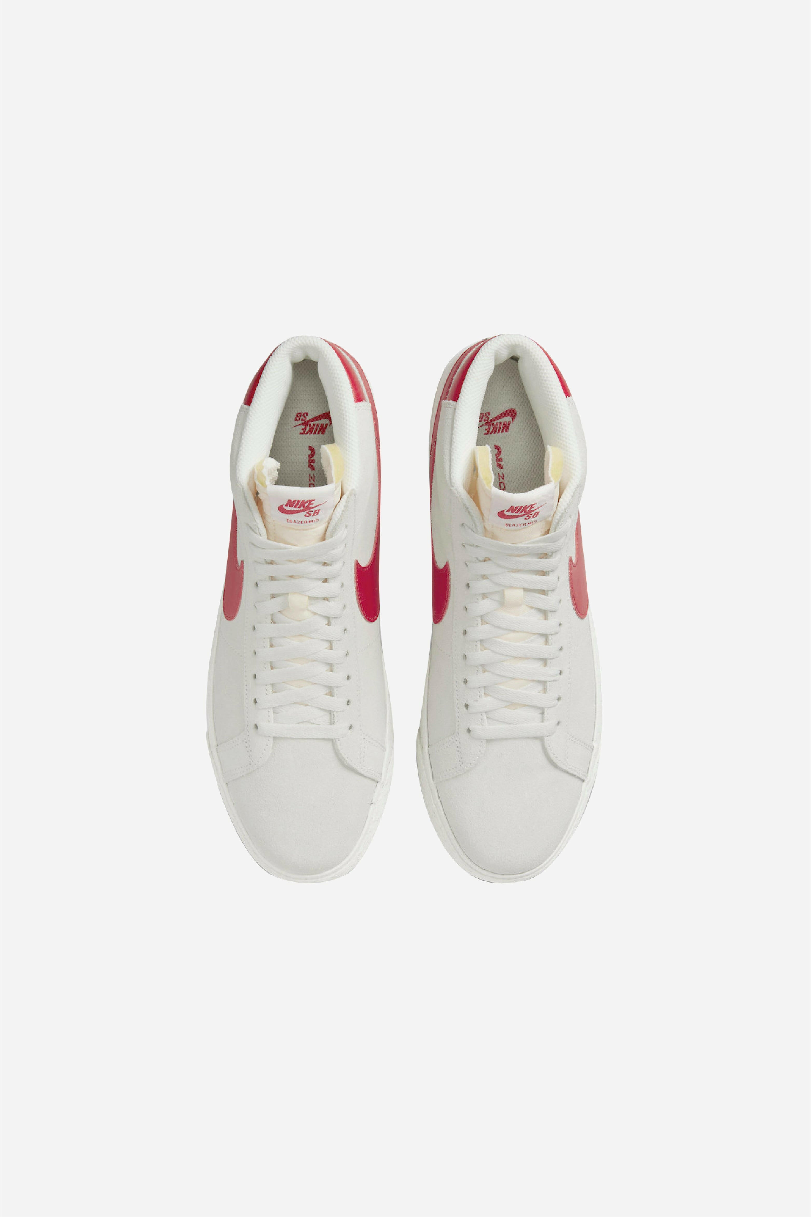 Selectshop FRAME - NIKE SB Nike SB Blazer Mid Summit "White University Red" Footwear Dubai