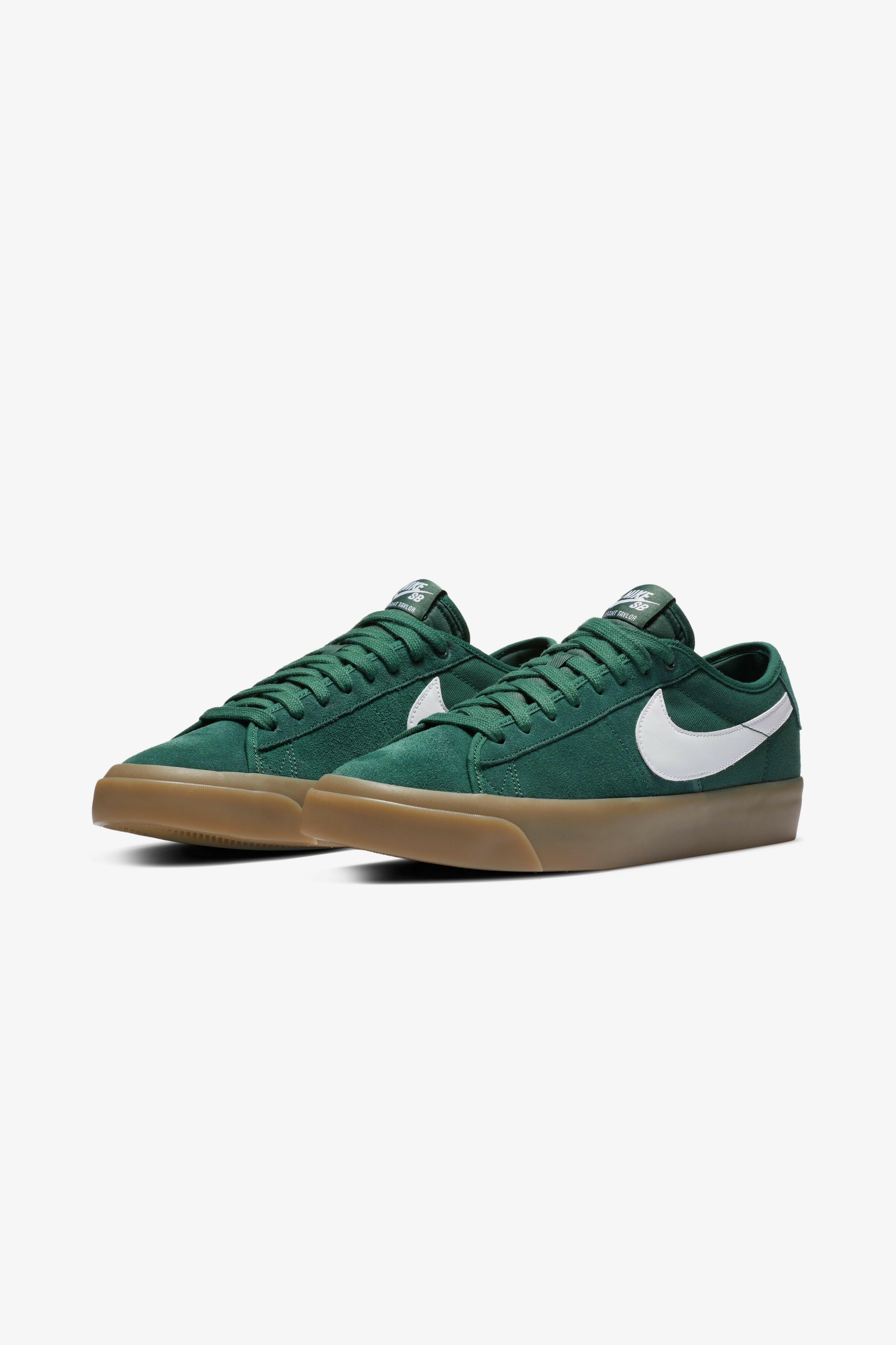 Selectshop FRAME - NIKE SB Blazer Low Pro GT "Green Gum" Footwear Dubai