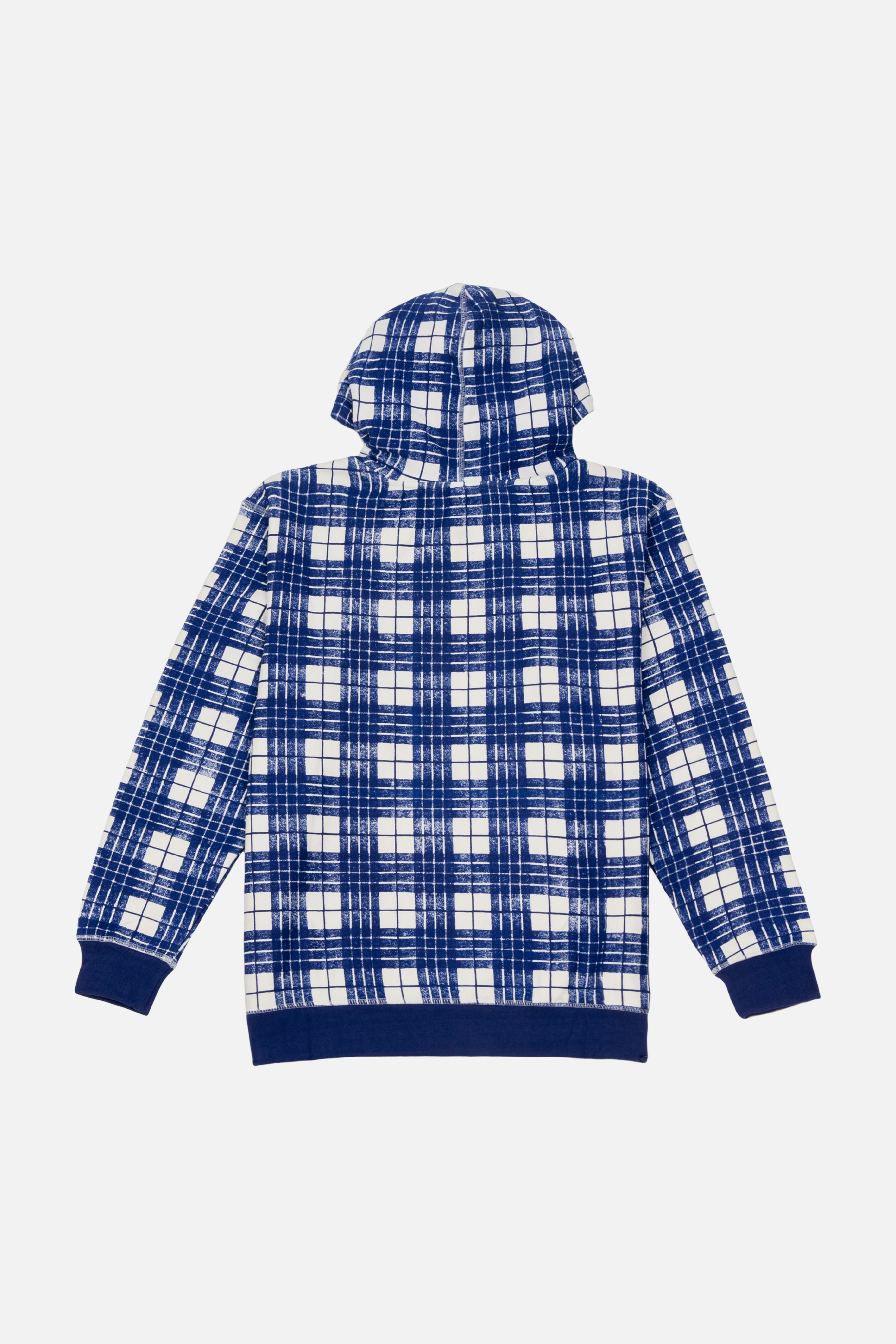 Selectshop FRAME - IGGY Ballpoint Plaid Hooded Sweatshirt Sweats-Knits Dubai