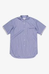 Selectshop FRAME - COMME DES GARÇONS SHIRT Zip Detail Striped Shirt Shirt Dubai