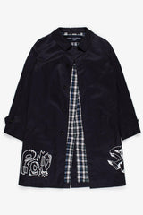 Selectshop FRAME - COMME DES GARÇONS HOMME Gabardine Mac Coat Outerwear Dubai