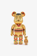 Selectshop FRAME - MEDICOM TOY Kokeburick Gold Plated Be@rbrick 400%+ 100% Toys Dubai