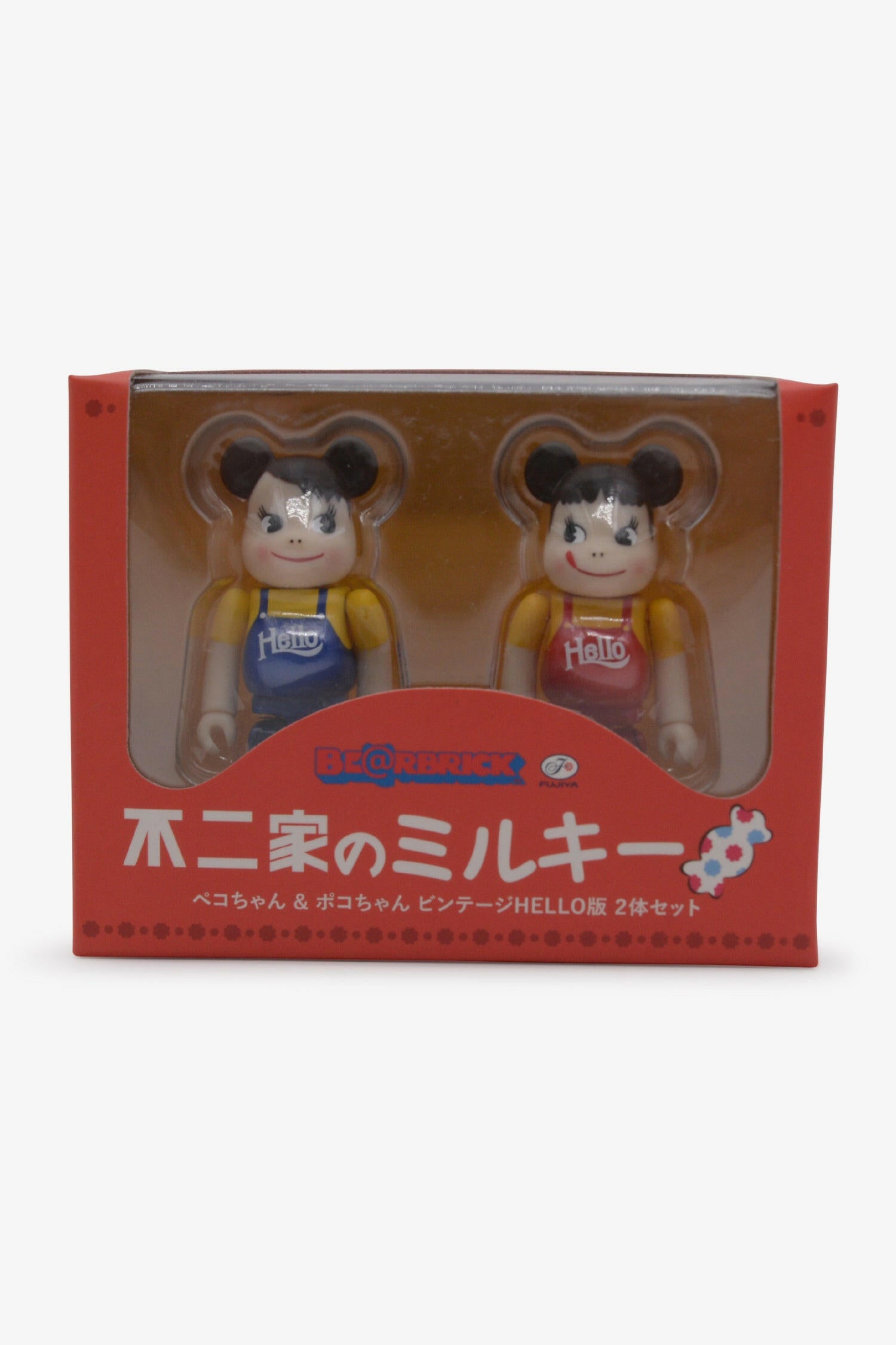 Selectshop FRAME - MEDICOM TOY Milky Peko-Chan Set Be@rbrick 100% Toys Dubai