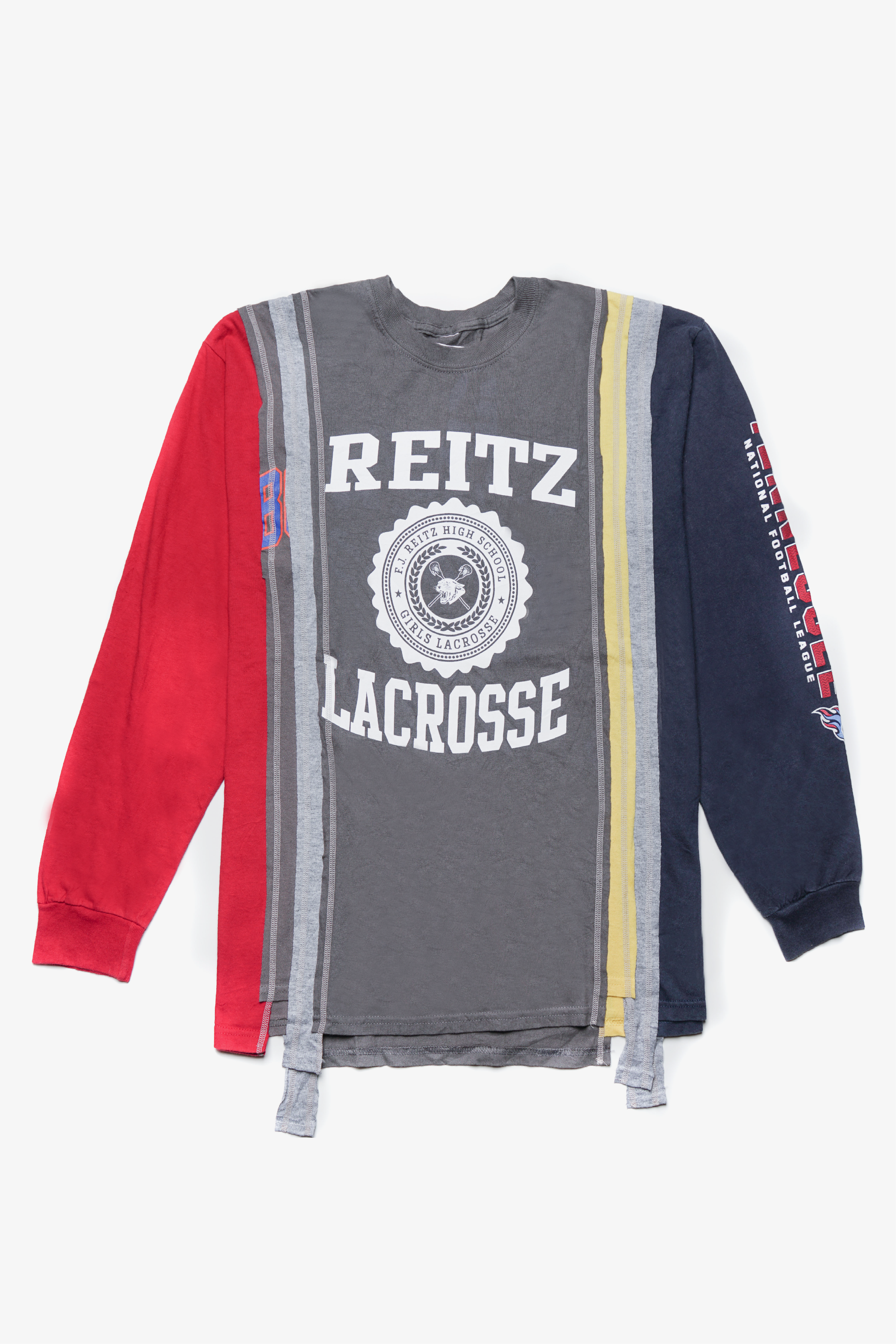 Selectshop FRAME - NEEDLES 7 Cuts College Longsleeve Tee - XL(A) T-Shirts Dubai