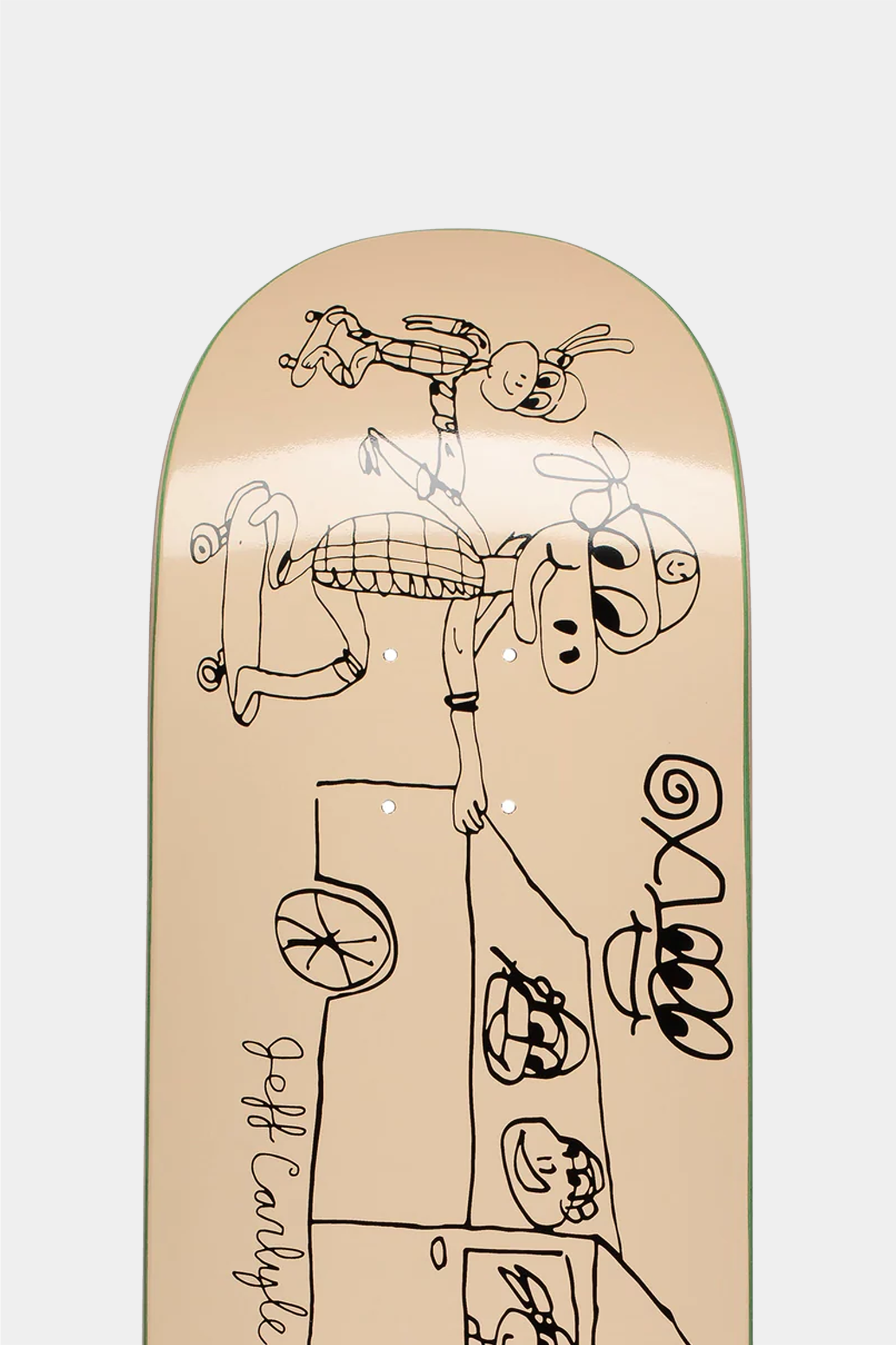 Selectshop FRAME - GX1000 Jeff Carlyle "Avoid" Deck Skateboards Concept Store Dubai