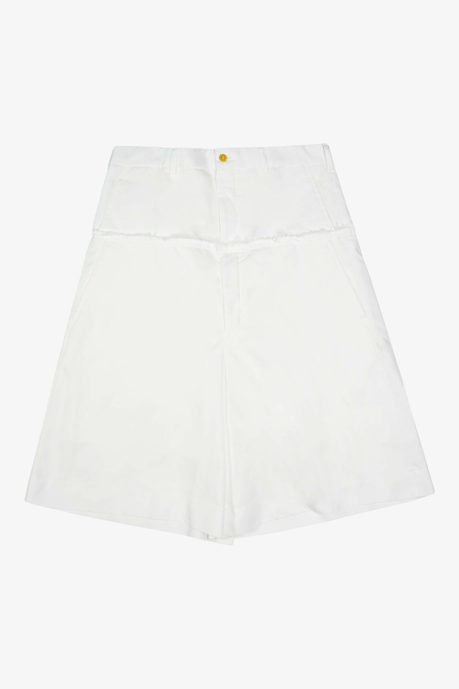 Selectshop FRAME - COMME DES GARÇONS HOMME PLUS Wide-Leg Drop-Crotch Shorts Bottoms Dubai