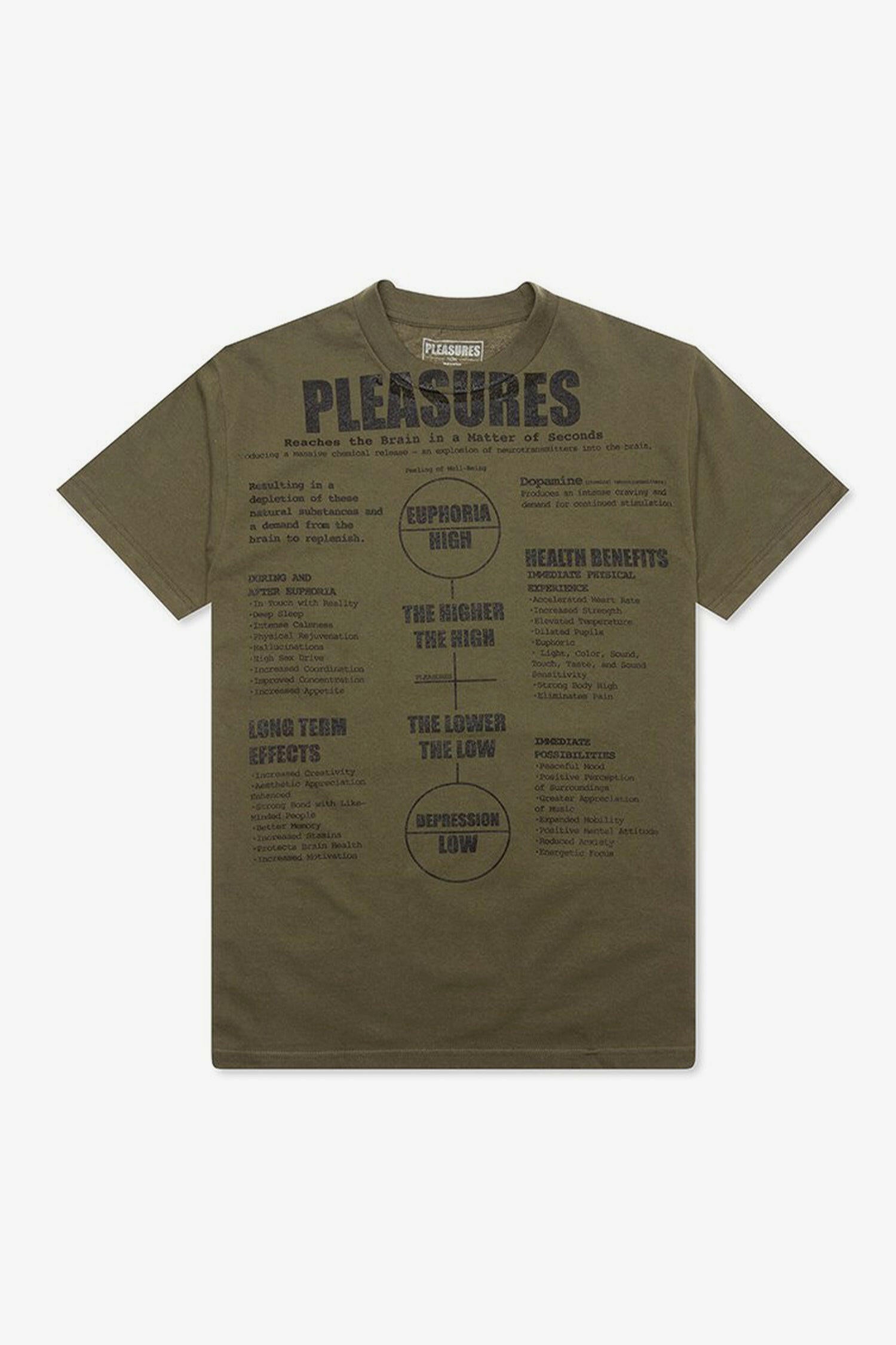 Selectshop FRAME - PLEASURES Higher T-Shirt T-Shirt Dubai