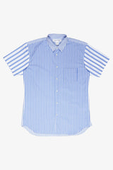 Selectshop FRAME - COMME DES GARÇONS SHIRT Short sleeves Colorblocking Striped Shirt Shirt Dubai