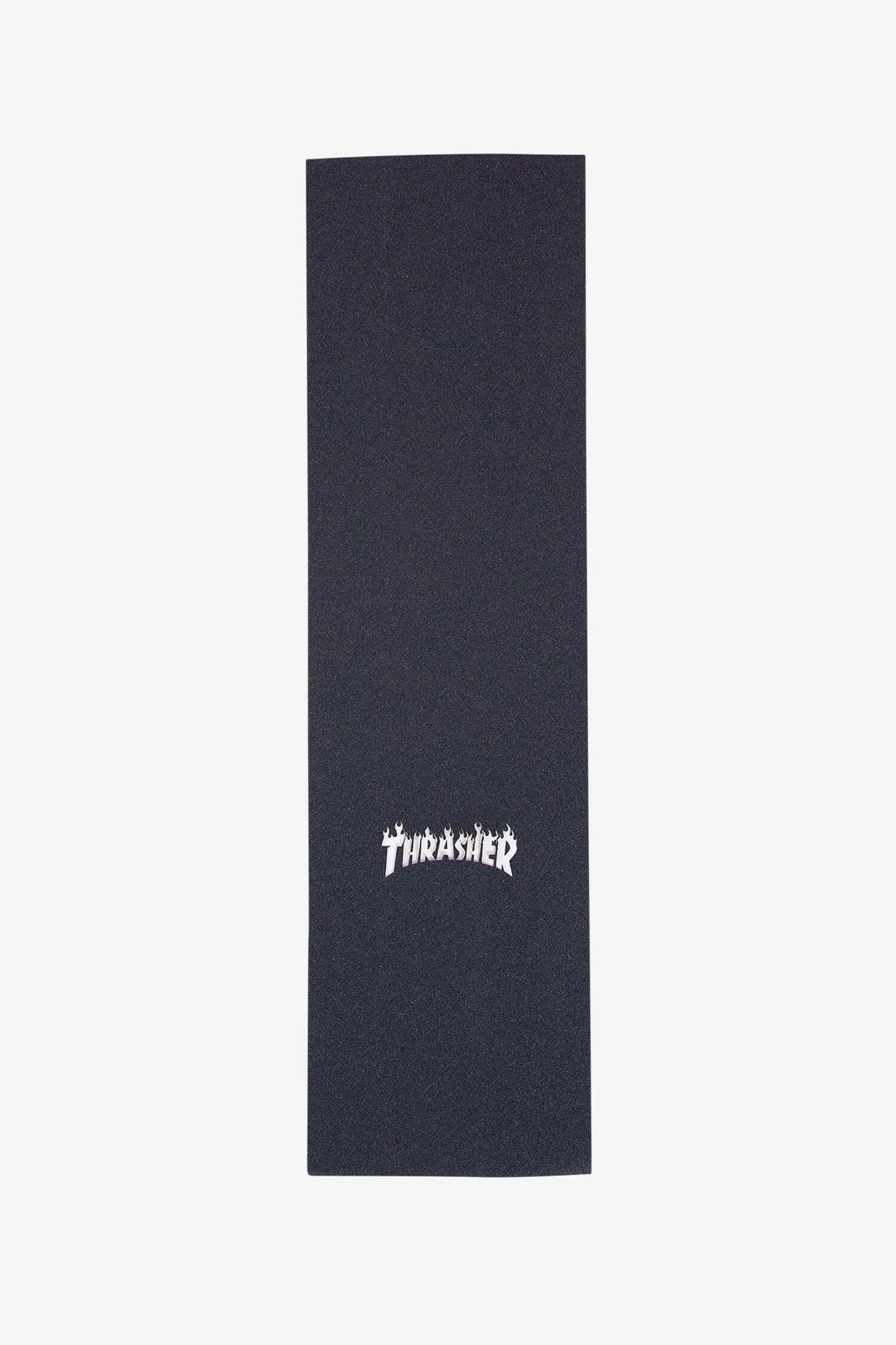 Selectshop FRAME - MOB GRIP Thrasher Flame Logo Griptape Sheet Skate Dubai