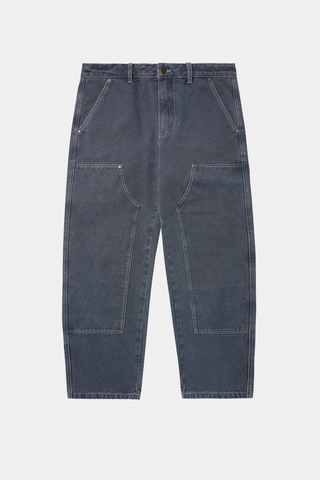 Washed Canvas Double Knee Pants